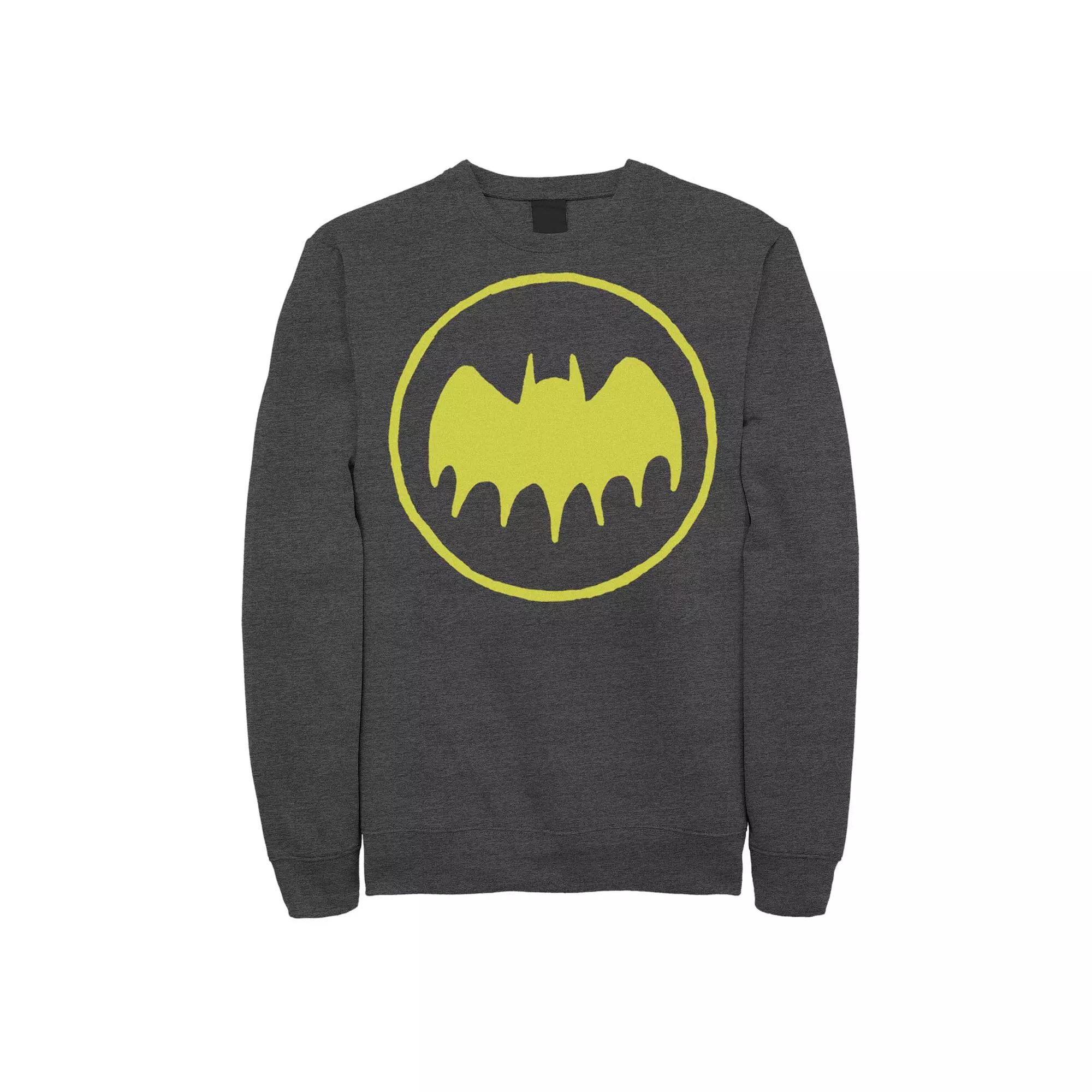 Men's DC Comics Batman Gadgets Classic Logo Ringer Sweatshirt,  Product Image