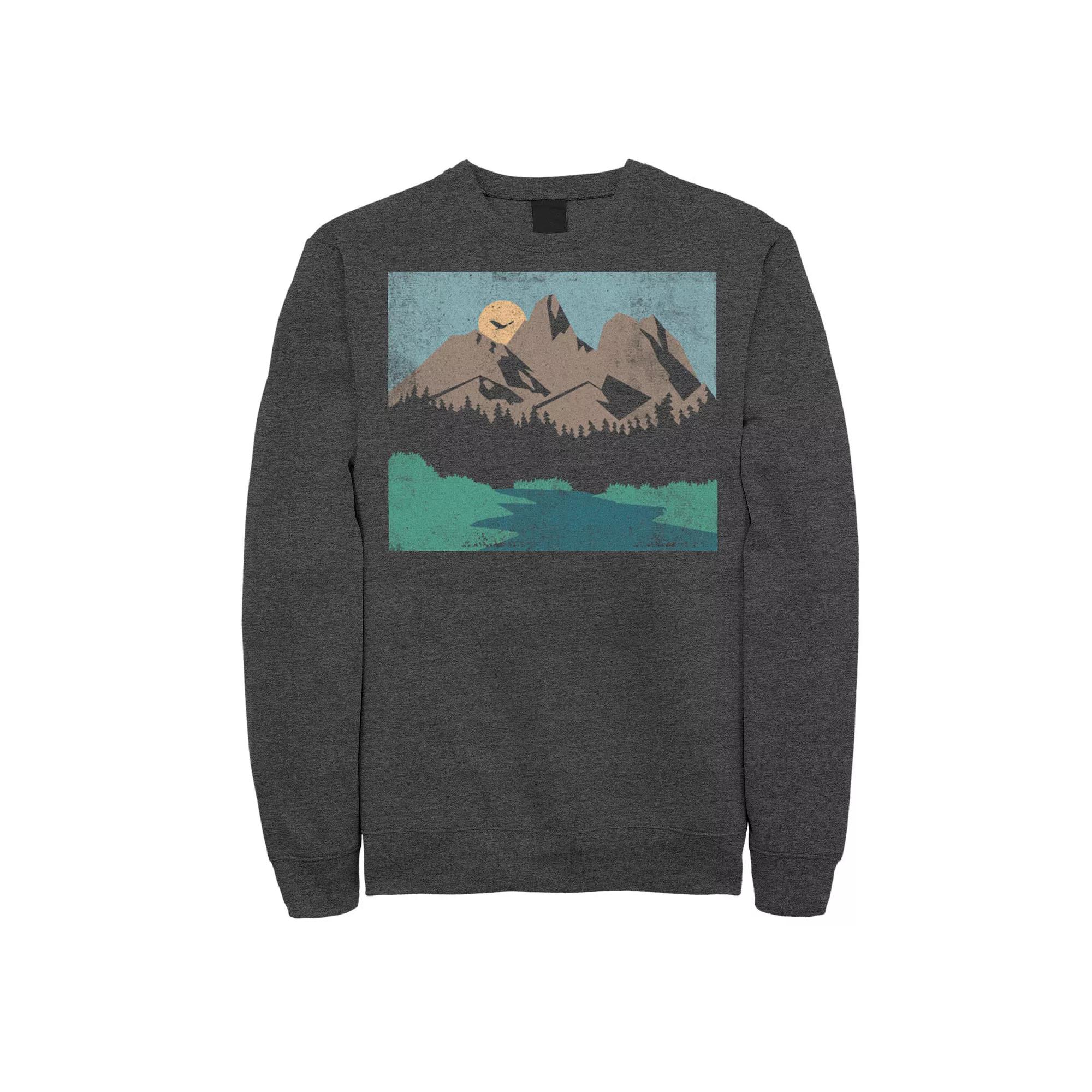 Men's Fifth Sun Outdoors Mountain Sketch Sweatshirt,  Product Image