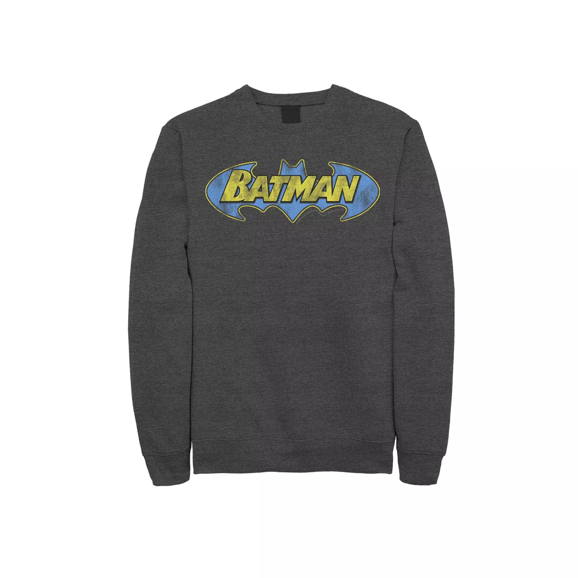 Men's Batman Classic Circle Symbol Sweatshirt,  Product Image
