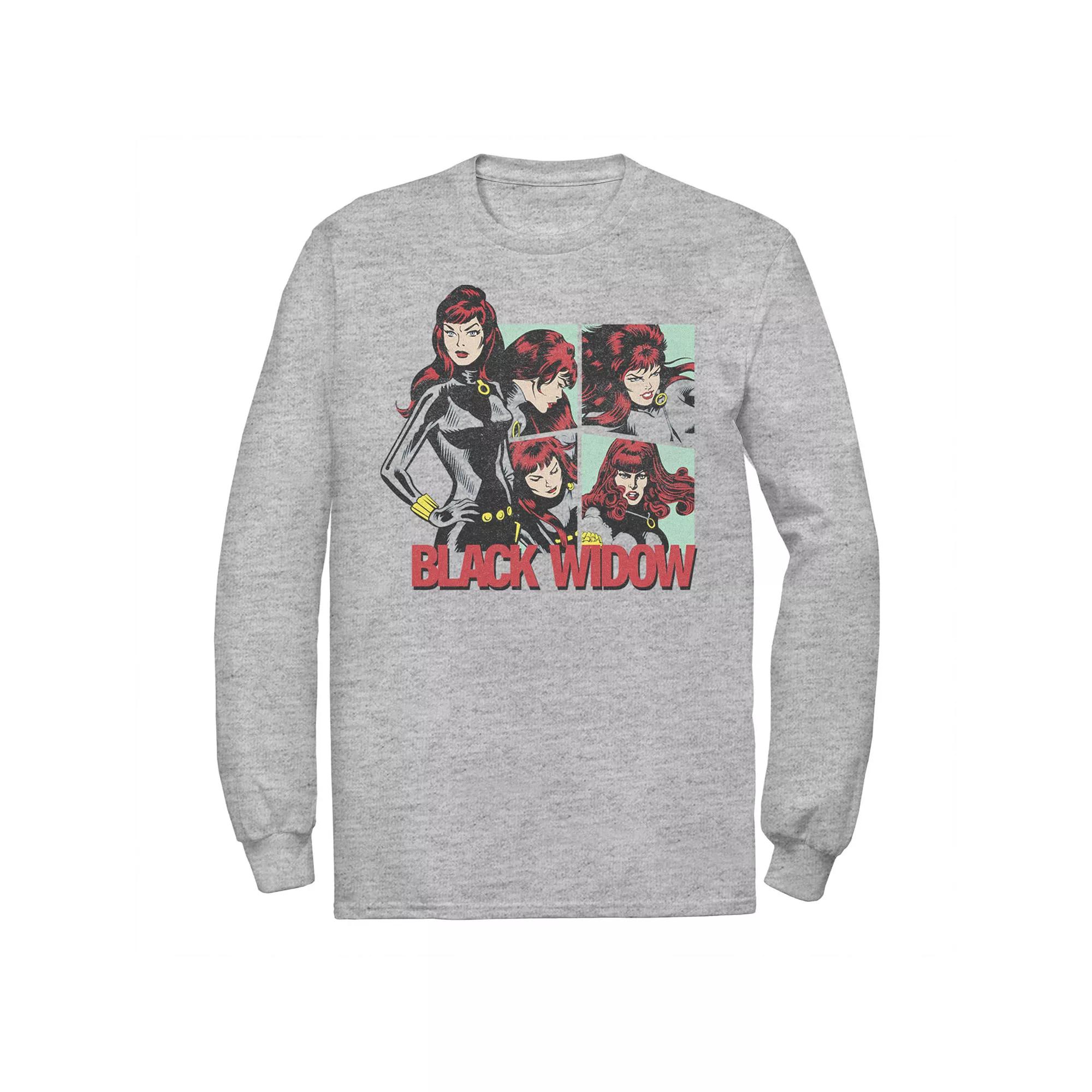 Men's Marvel Black Widow Portraits Graphic Tee,  Product Image