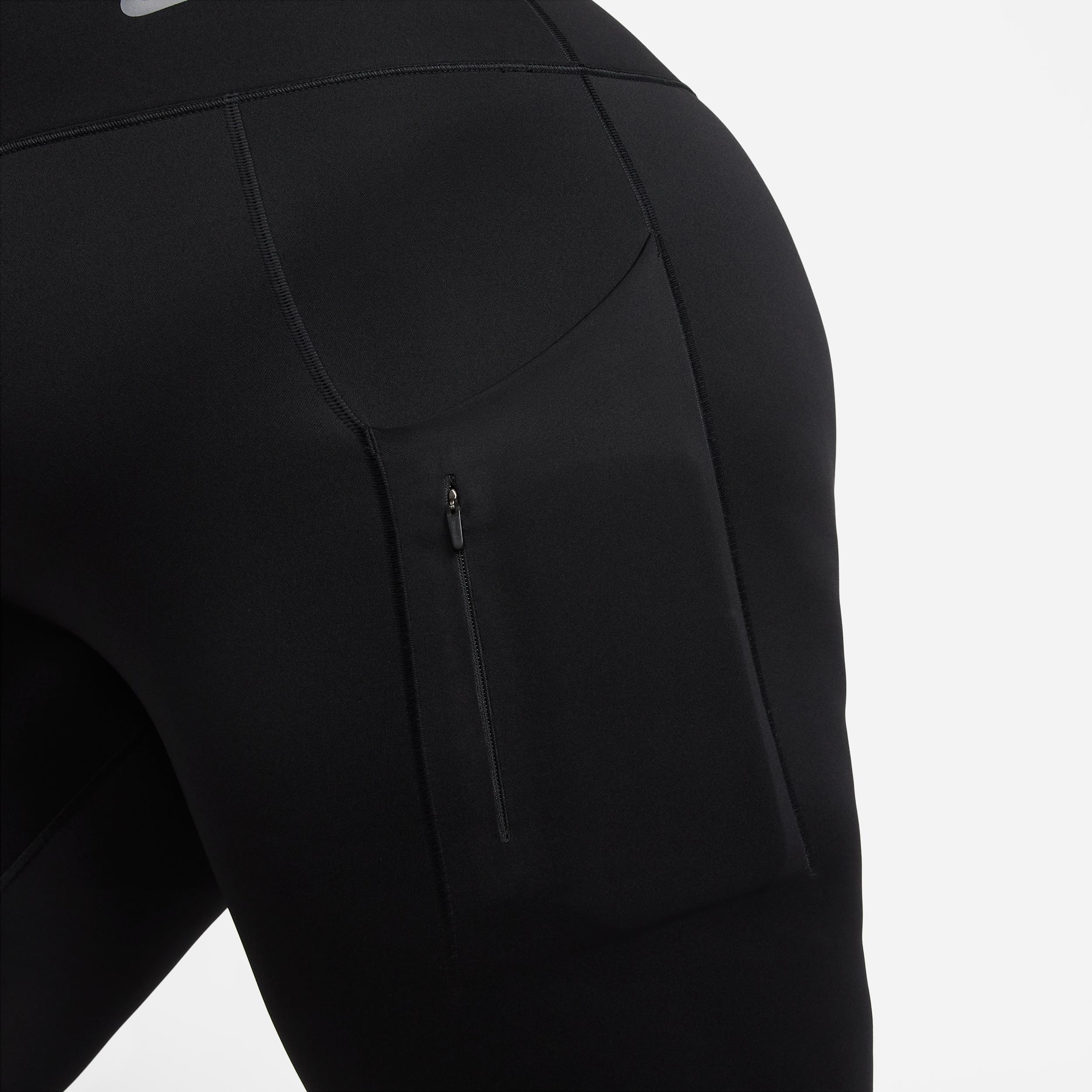 Nike Women's Go High-Waisted Cropped Leggings with Pockets Product Image