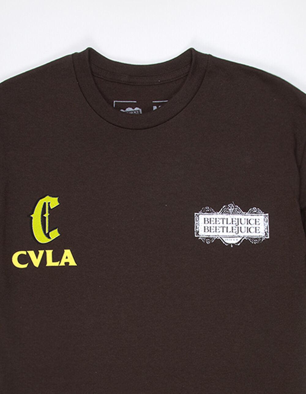 CVLA x Beetlejuice Astrid Mens Tee - BROWN Product Image