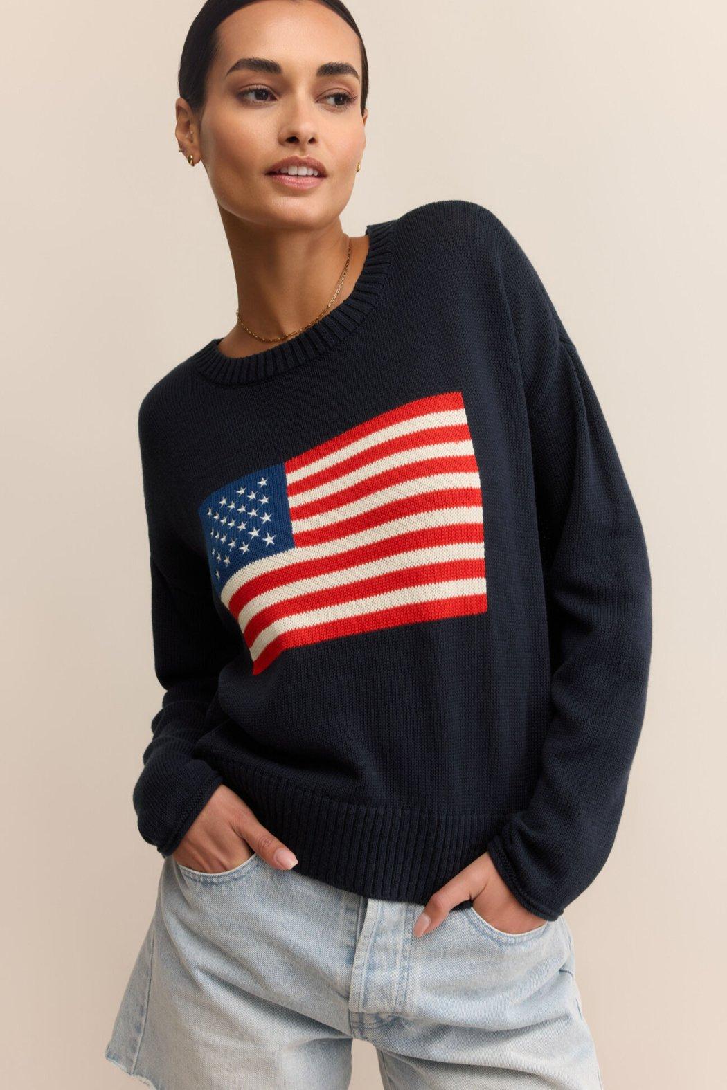Sienne Patriot Sweater Product Image