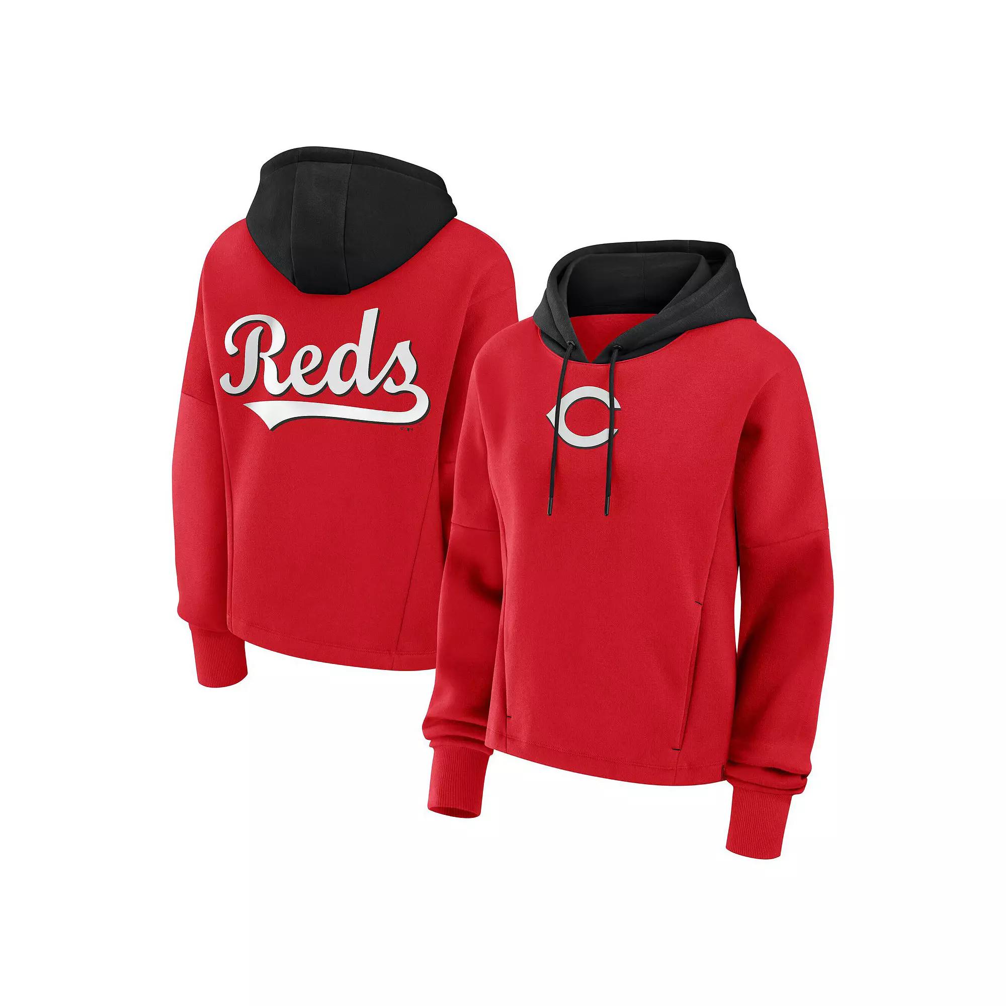 Women's Fanatics Red Cincinnati Reds Over Product Image