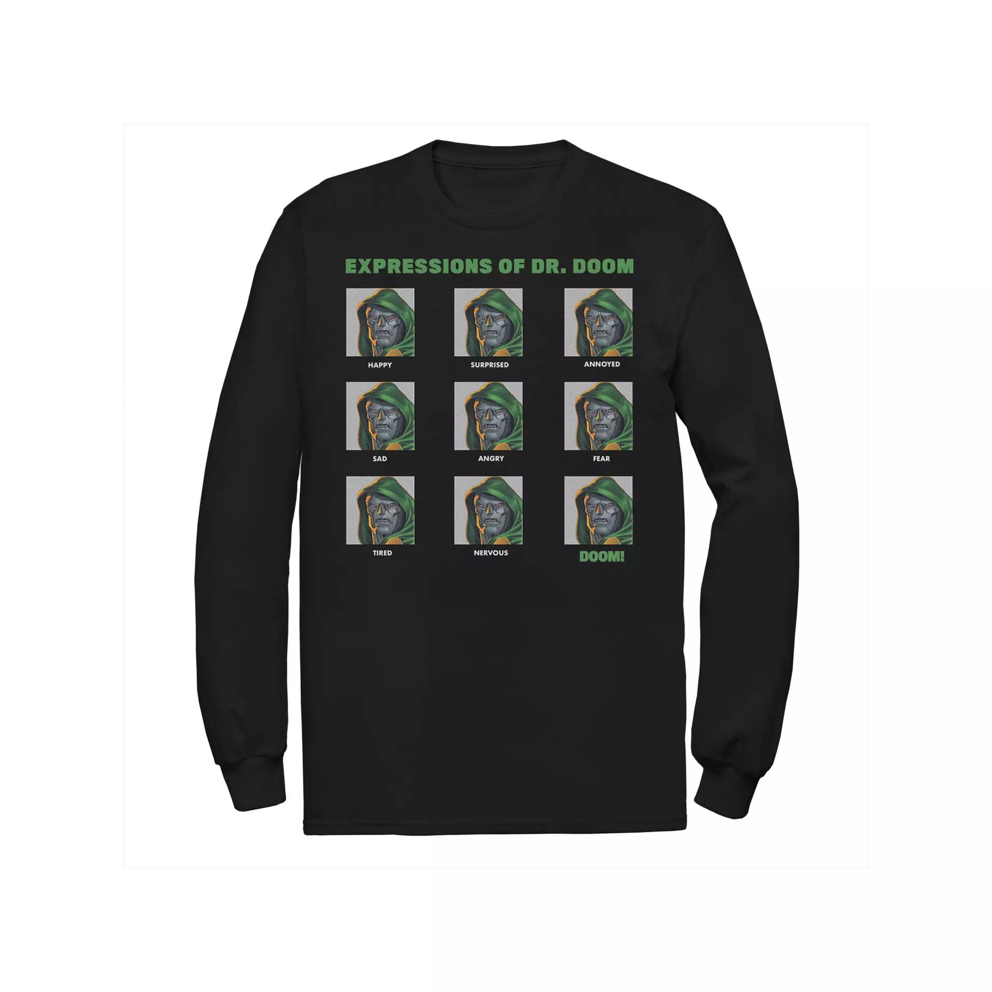 Men's Marvel Expressions Of Dr. Doom Panels Tee,  Product Image