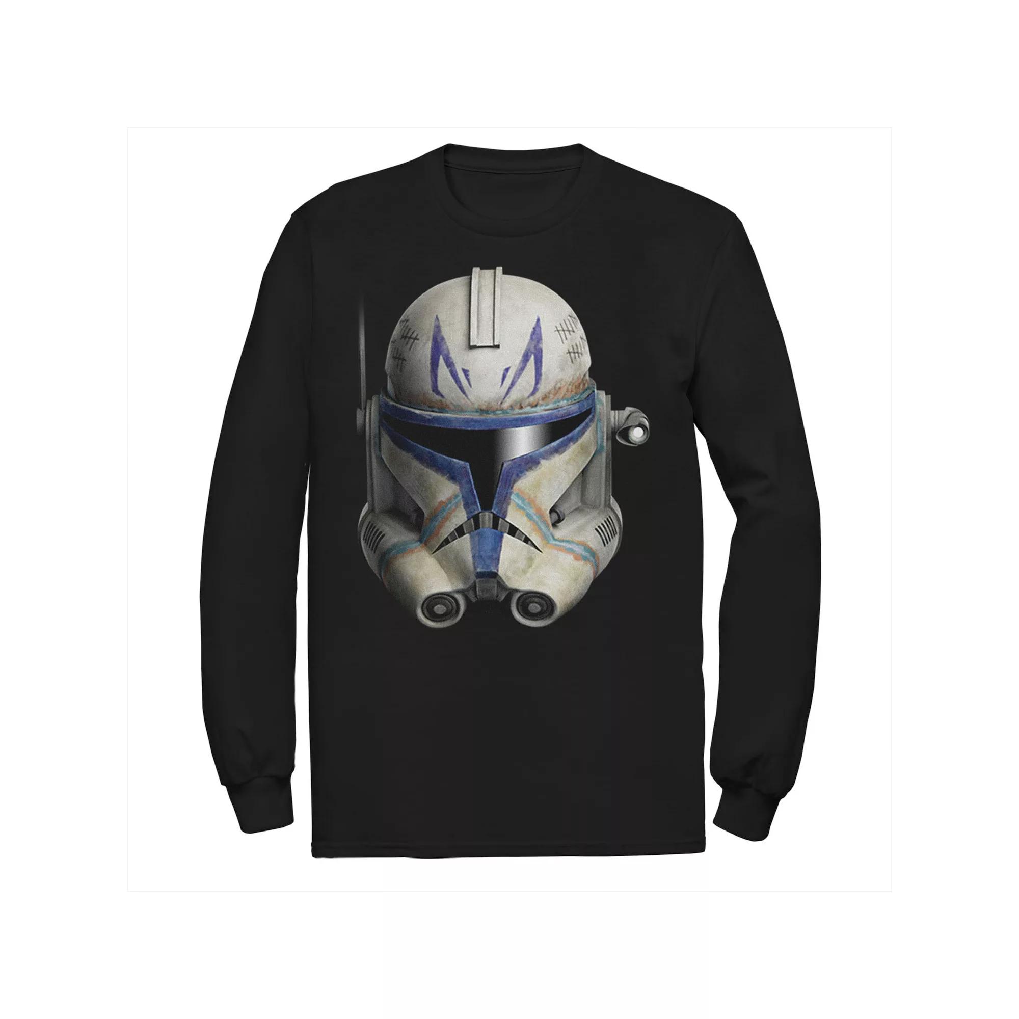 Men's Star Wars: Clone Wars Clone Commander Rex Big Face Tee,  Product Image