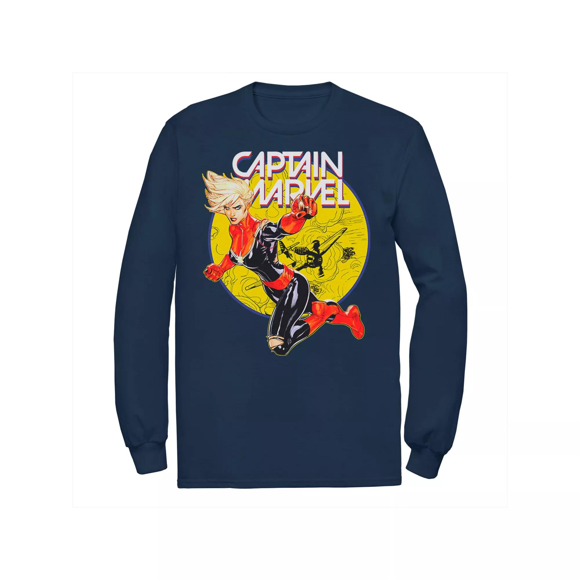 Men's Marvel Captain Marvel Earth's Mightiest Hero Tee,  Product Image