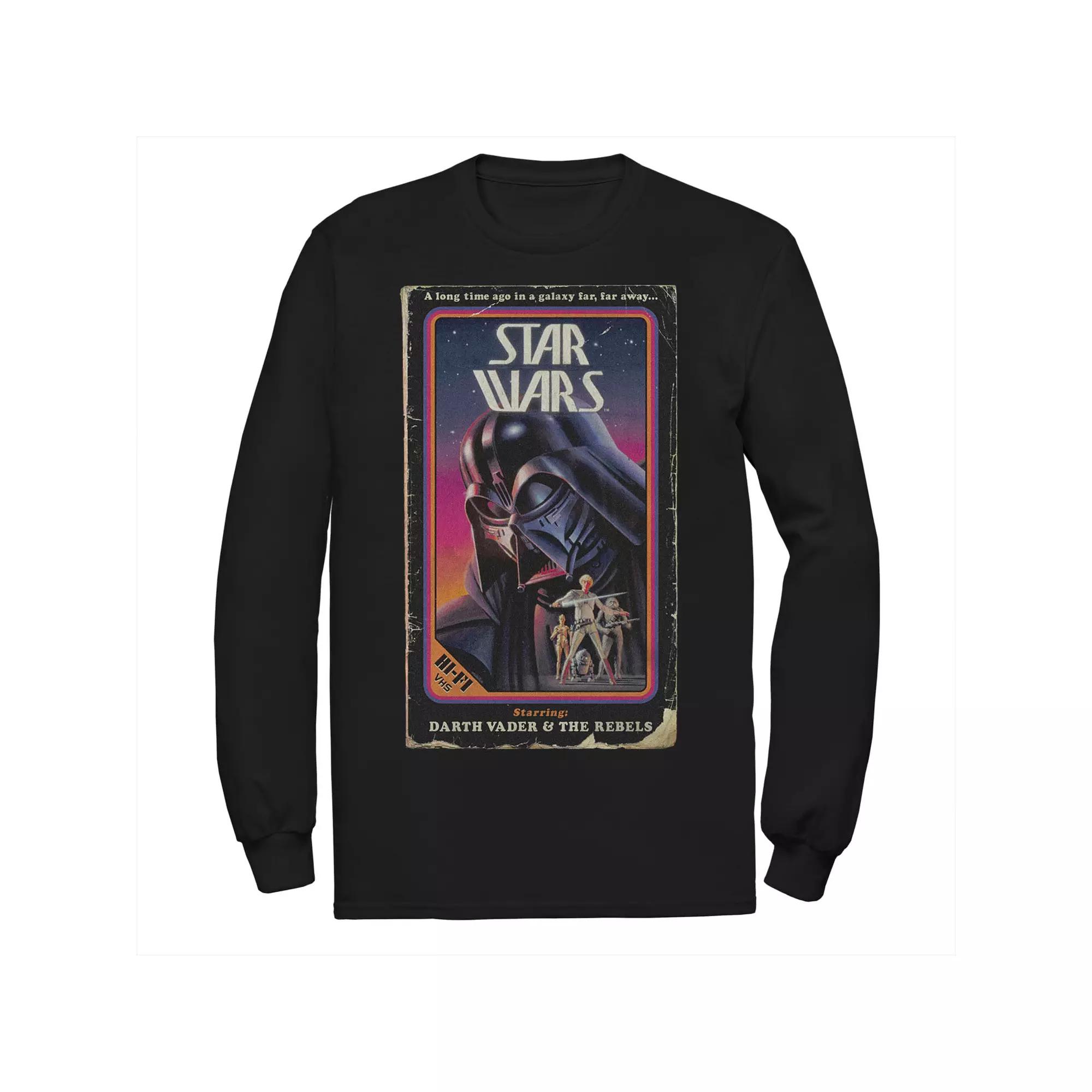 Big & Tall Star Wars Darth Vader Vintage Video Cover Z1 Tee, Men's,  Product Image