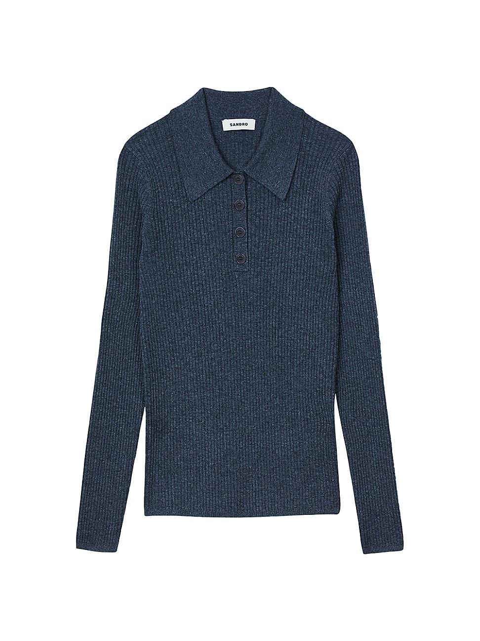 Womens Rib Knit Jumper Product Image