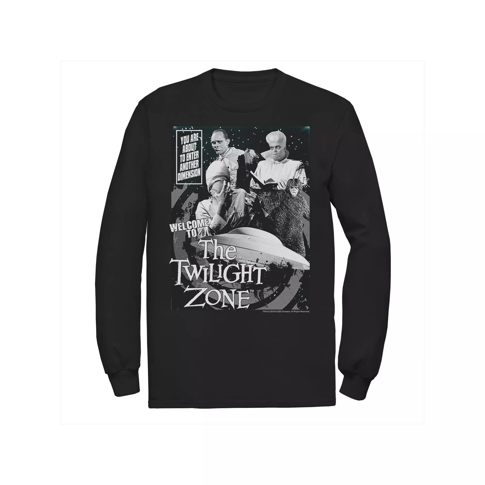 Men's The Twilight Zone Another Dimension Tee, Size: Small, Black Product Image