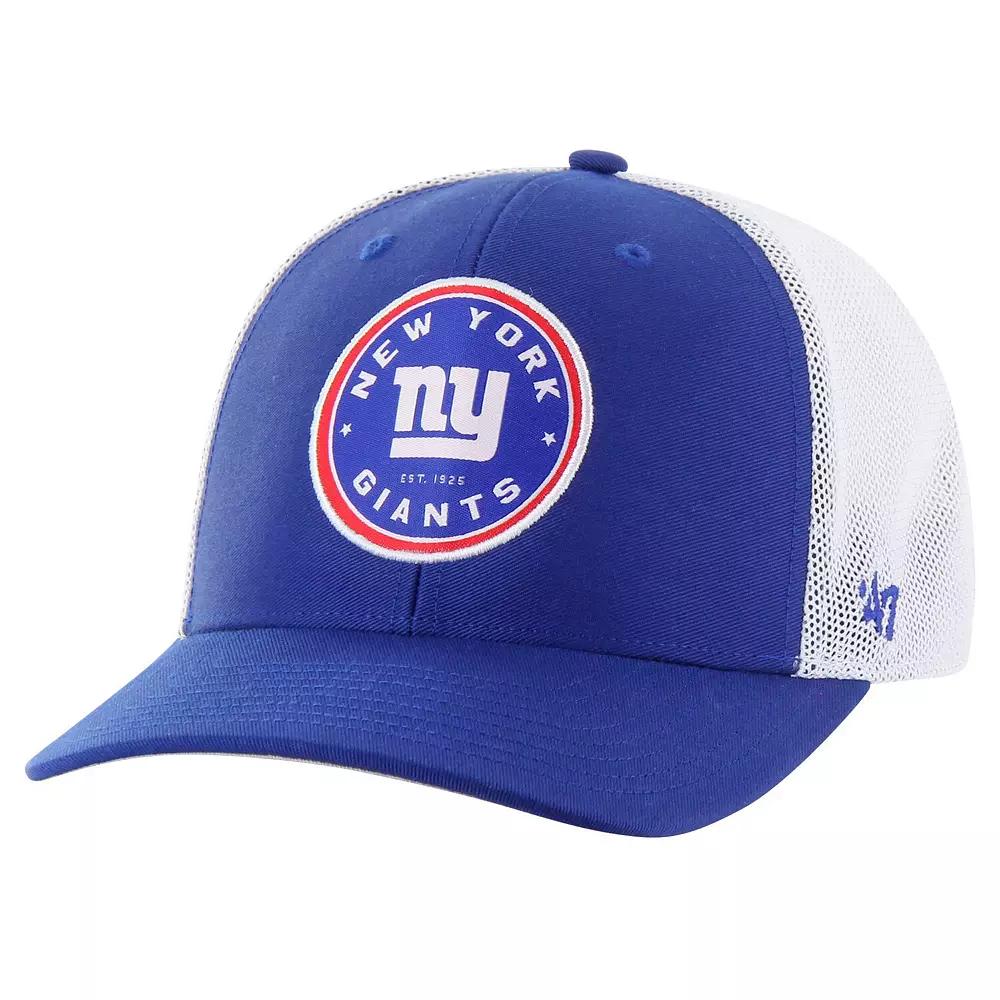 Men's '47 Royal New York Giants Disclose Trophy Stretch Fit Hat,  Product Image