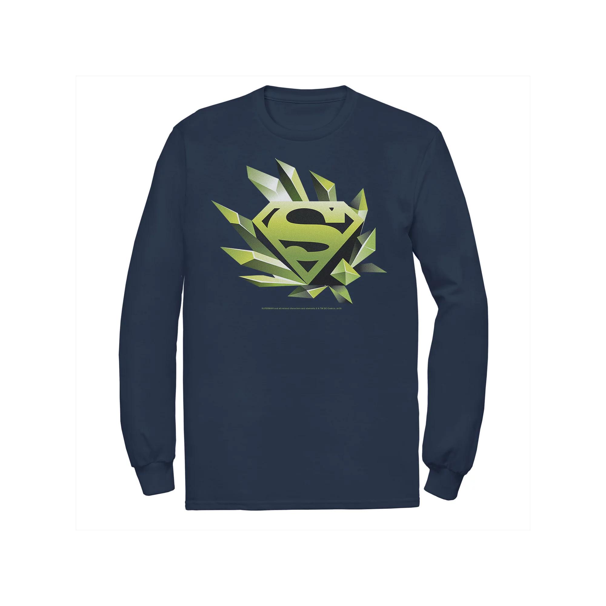 Men's DC Comics Superman Kryptonite Chest Logo Tee,  Product Image