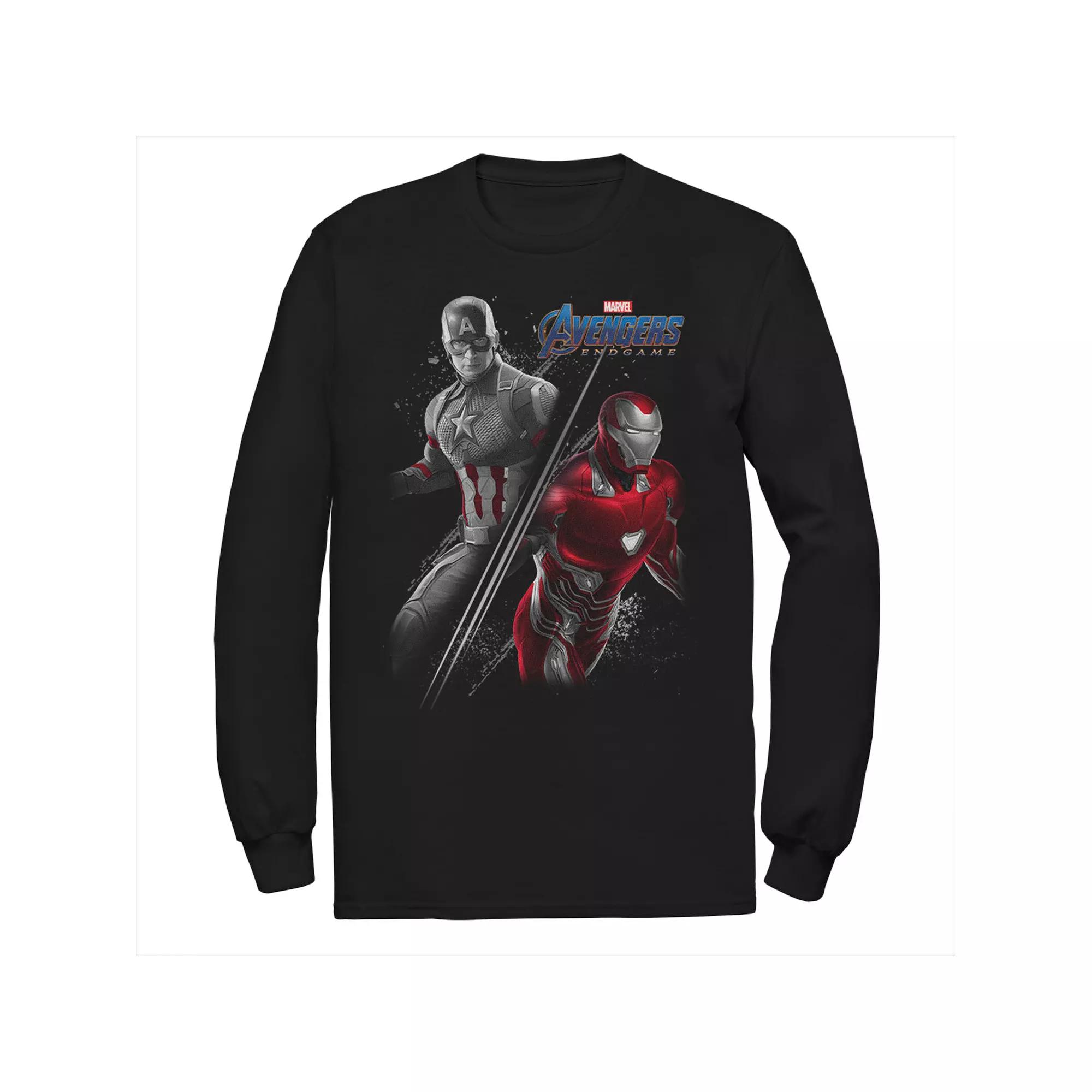 Men's Star Wars The Mandalorian The Child Black & Grey Portrait Tee,  Product Image