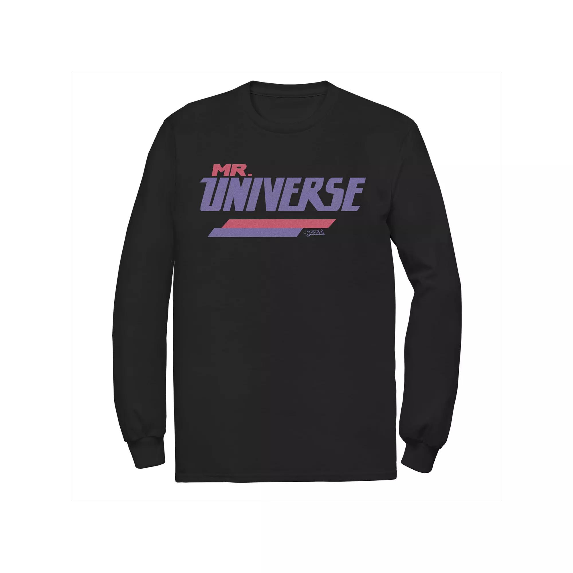 Men's Cartoon Network Steven Universe Iconic MR. UNIVERSE Long Sleeve Tee,  Product Image