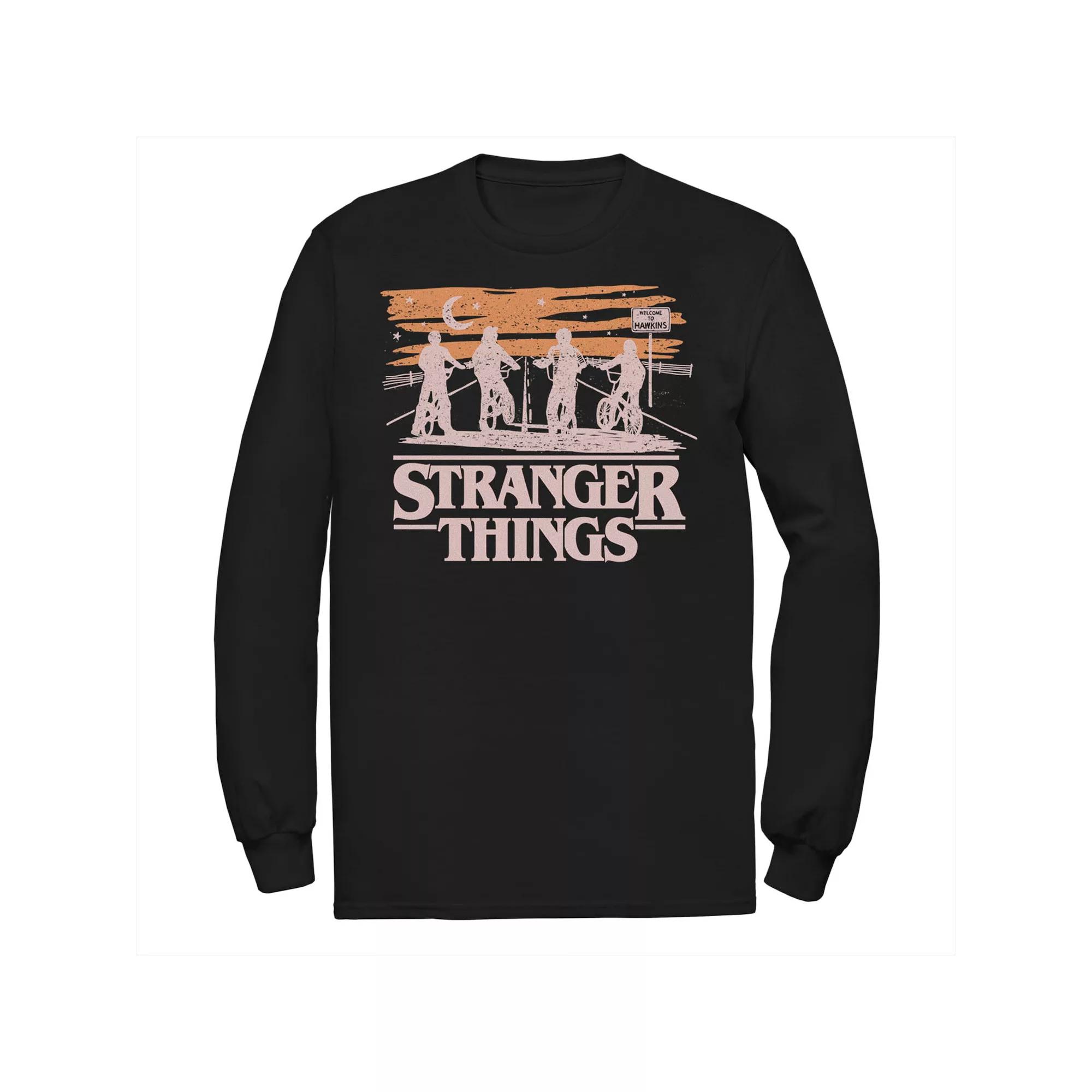 Men's Netflix Stranger Things Night Silhouettes Tee,  Product Image