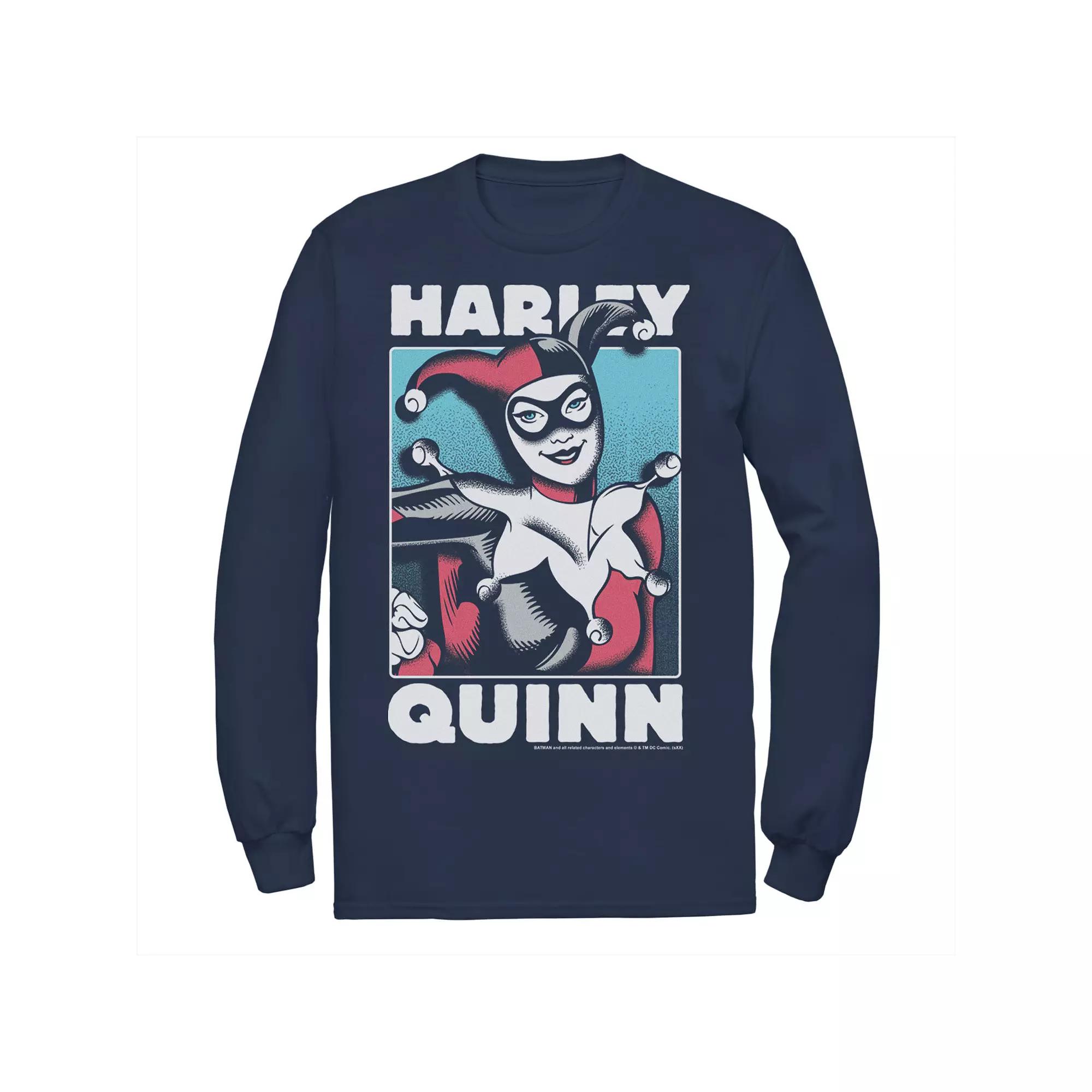Men's DC Comics Harley Quinn Portrait Tee,  Product Image