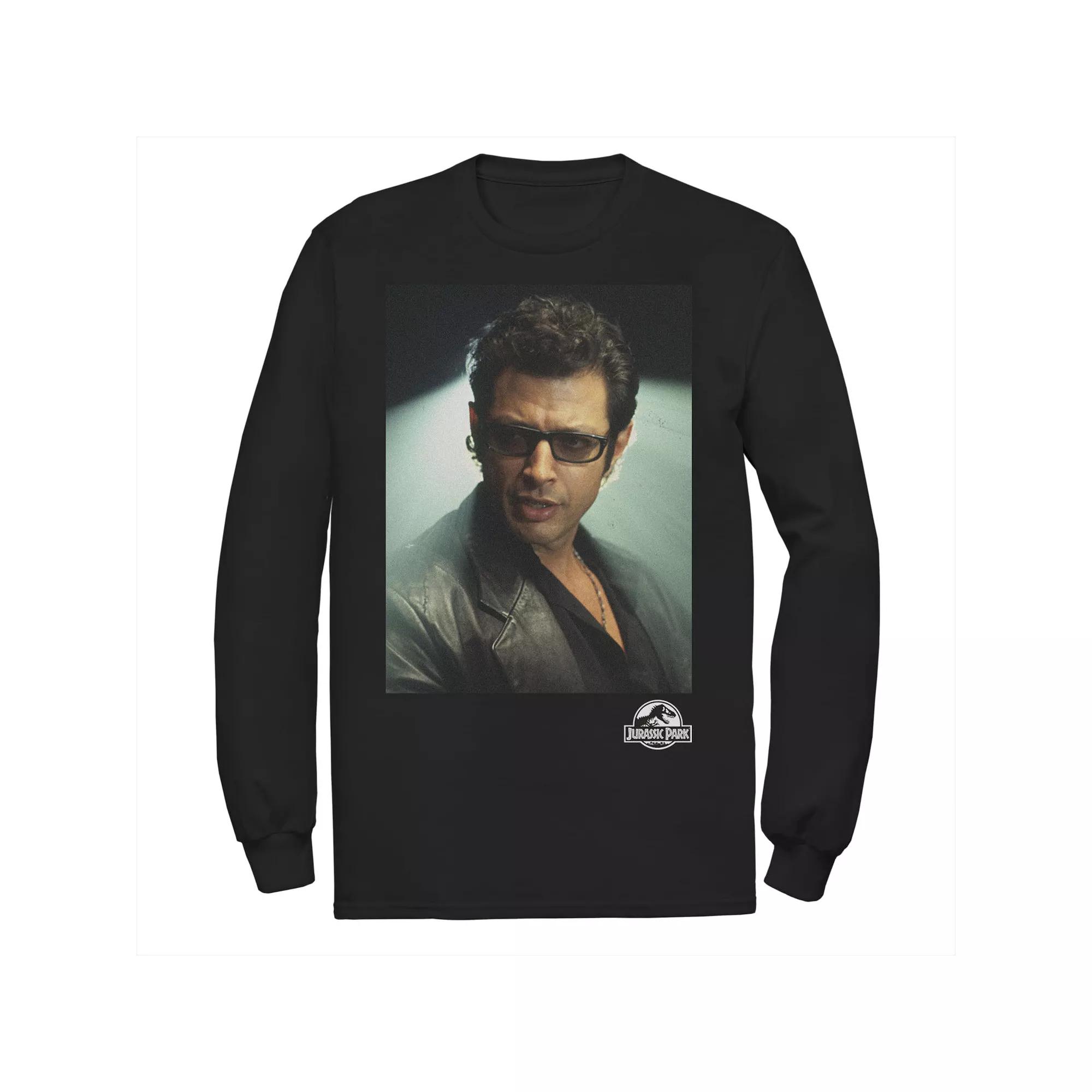 Men's Jurassic Park Ian Malcolm Head Shot Photo Tee,  Product Image