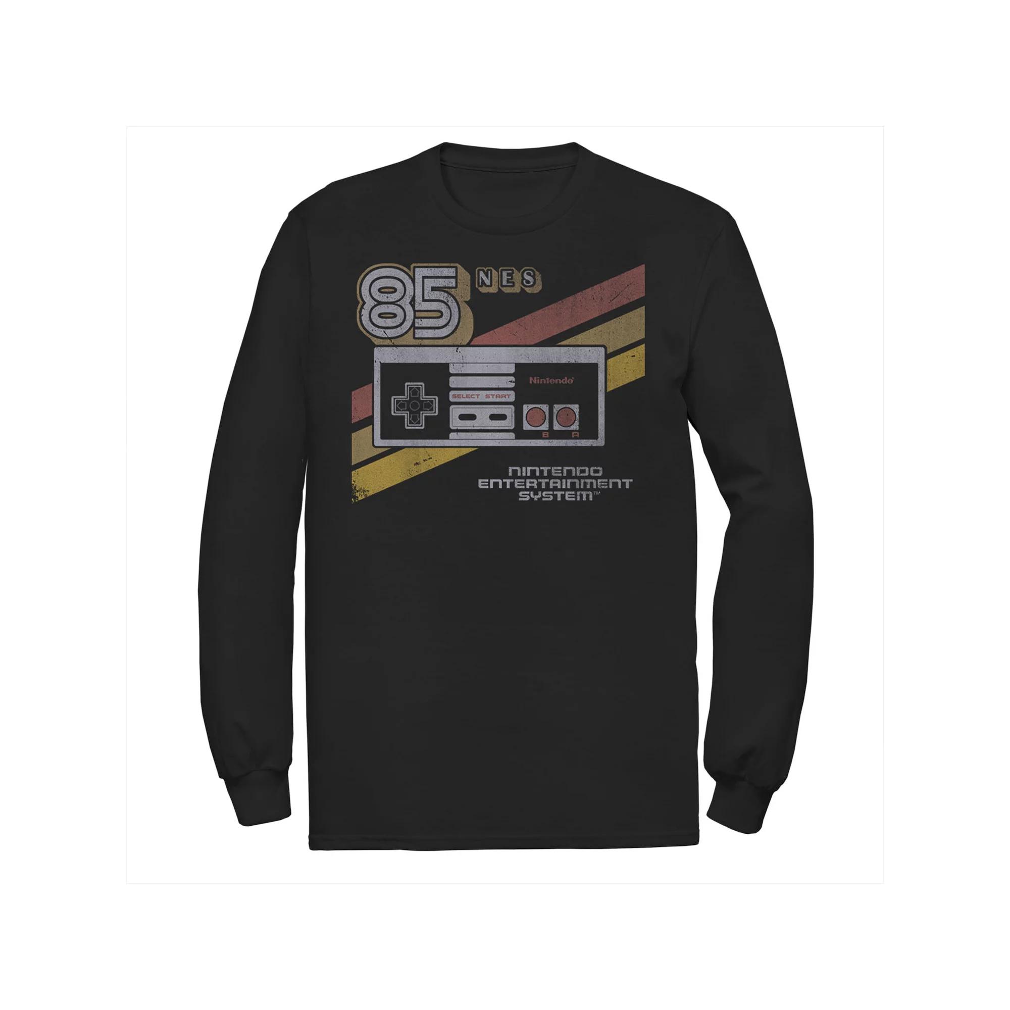 Men's Star Wars Retro X-Wing Grid Poster Long Sleeve Graphic Tee,  Product Image