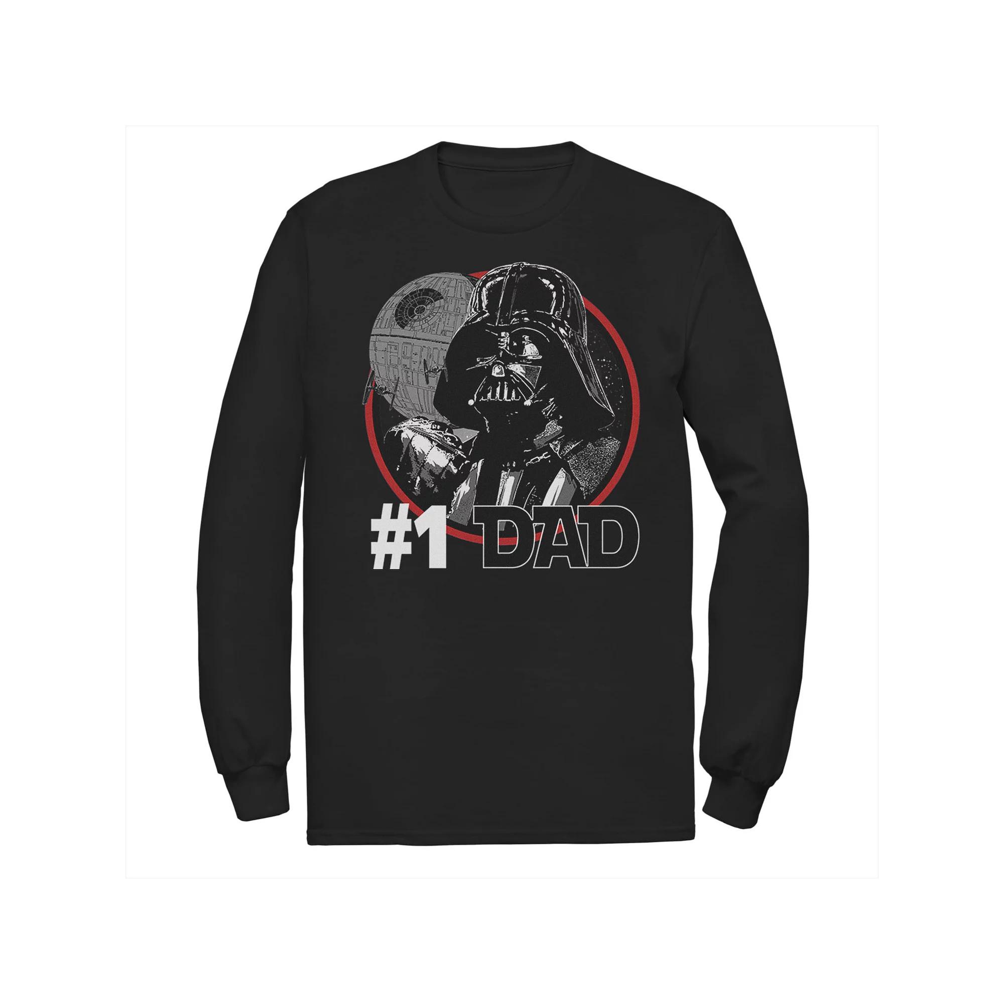Men's Star Wars Darth Vader #1 Dad Death Star Tee,  Product Image