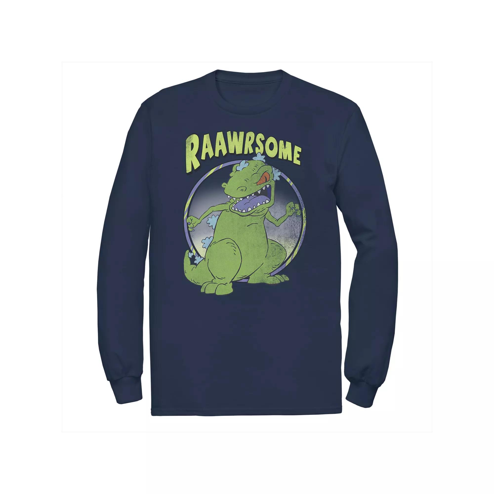 Men's Rugrats Reptar Raawrsome Long Sleeve Tee,  Product Image