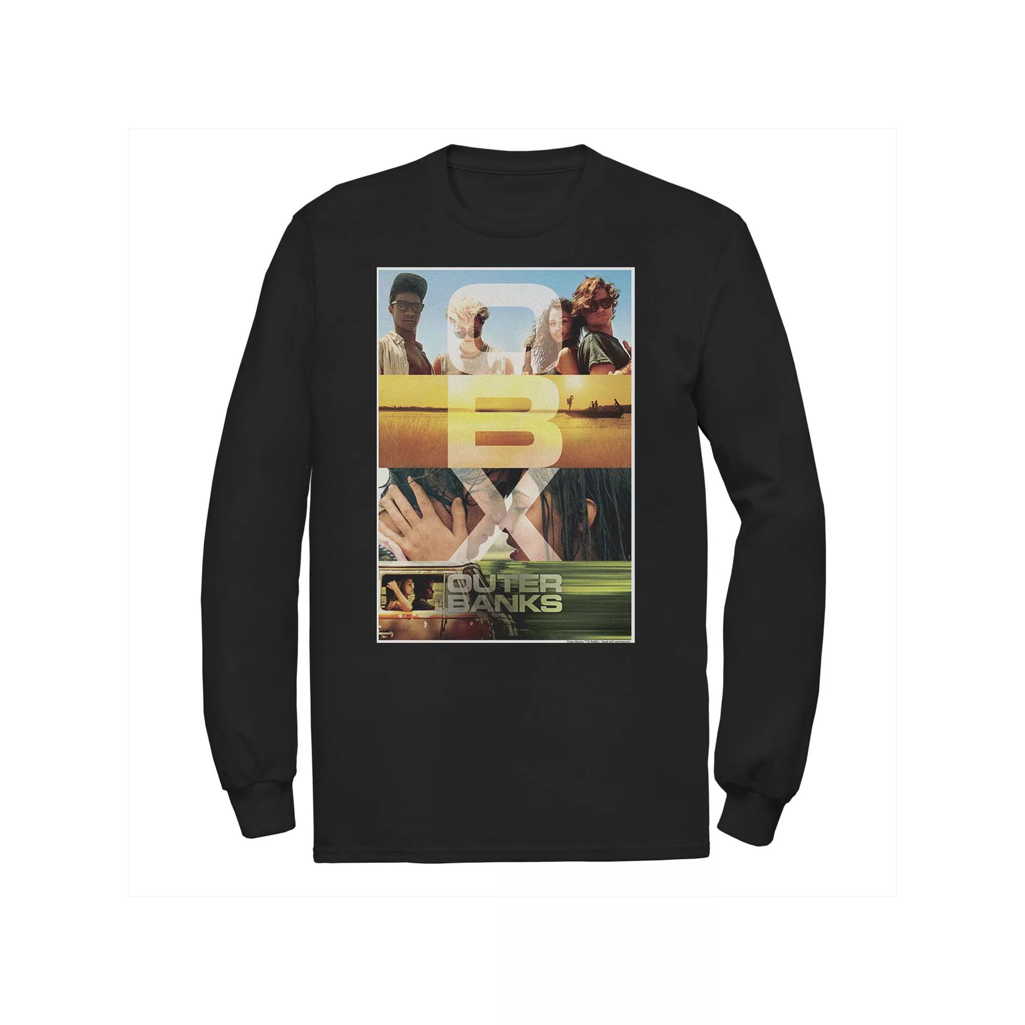 Big & Tall Outer Banks OBX Poster Tee, Men's, Size: 4XL, Black Product Image