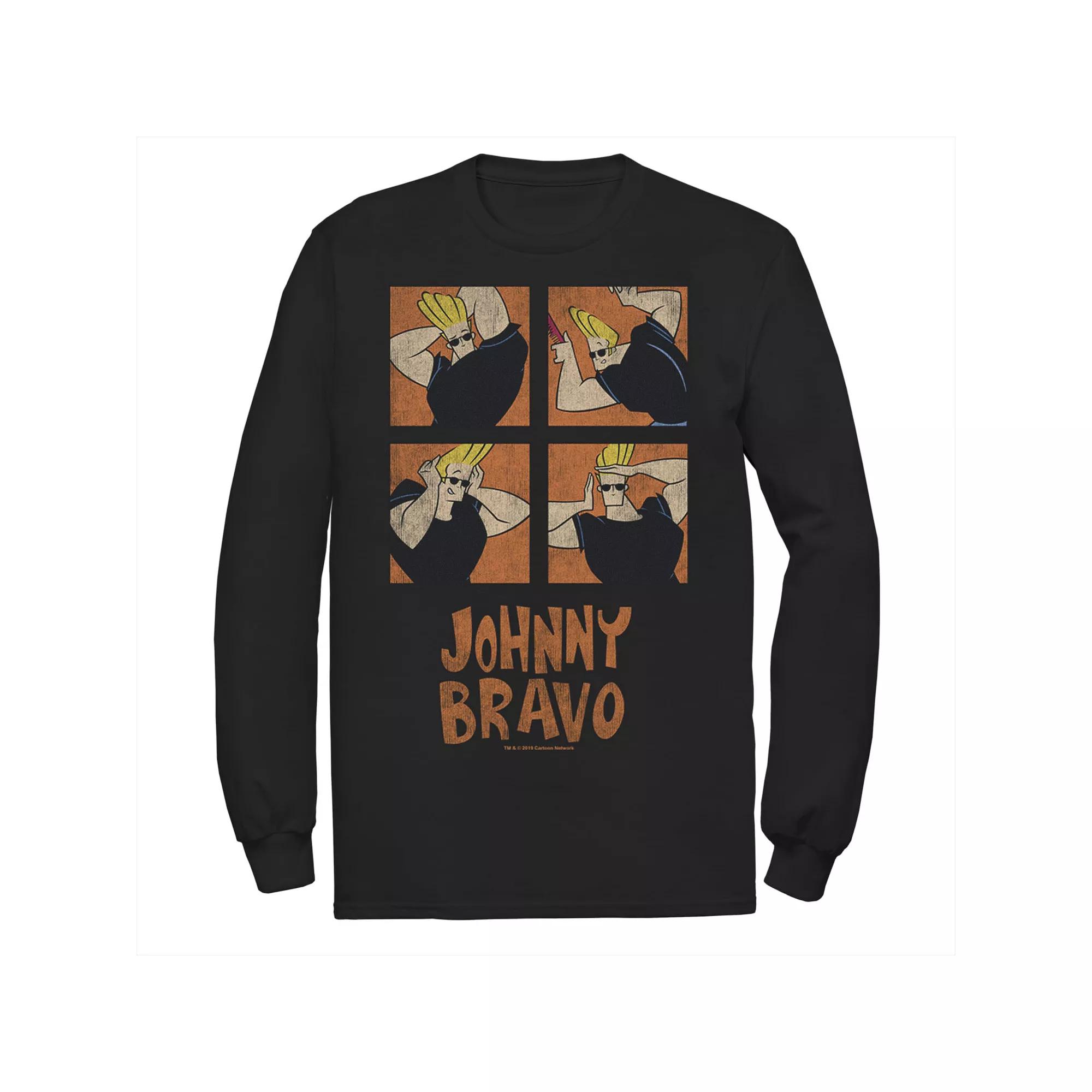 Men's Cartoon Network Johnny Bravo Box Up Hairdo Tee,  Product Image