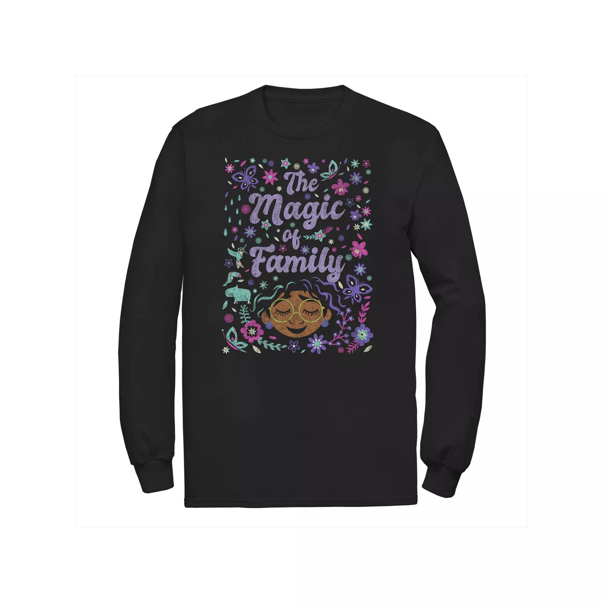 Big & Tall Disney Encanto The Magic Of Family Collage Poster Tee, Men's, Size: 3XL Tall, Black Product Image