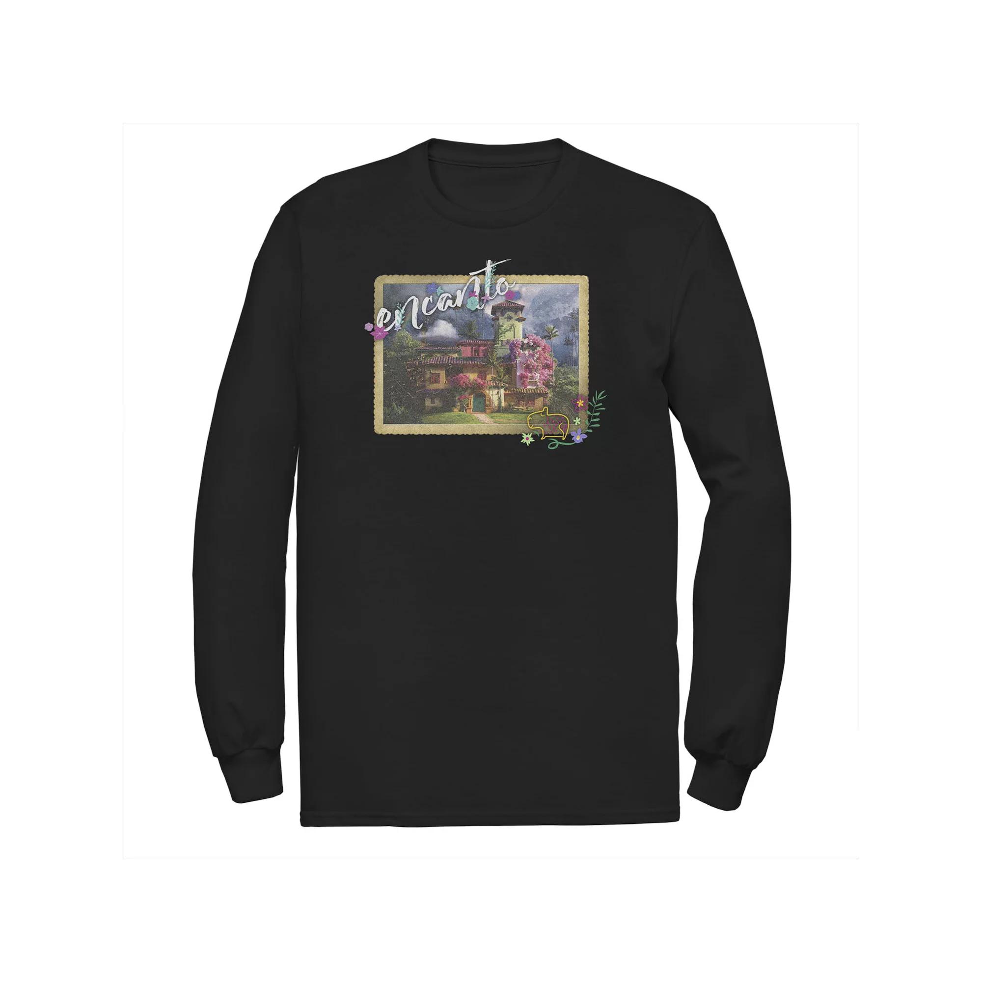 Big & Tall Disney Encanto House Framed Portrait Tee, Men's, Size: 4XL, Black Product Image