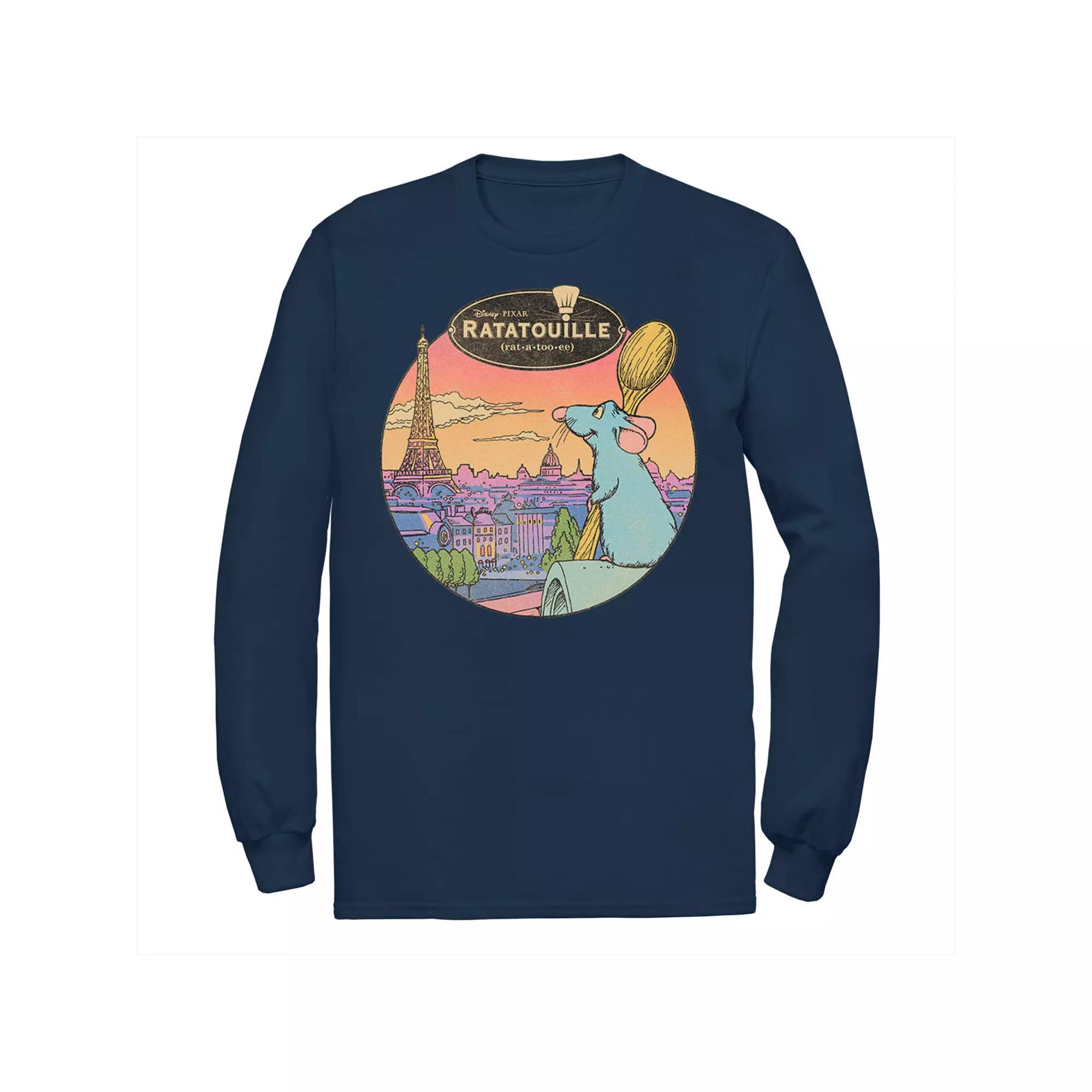 Disney / Pixar's Ratatouille Men's Over Look Paris Tee,  Product Image