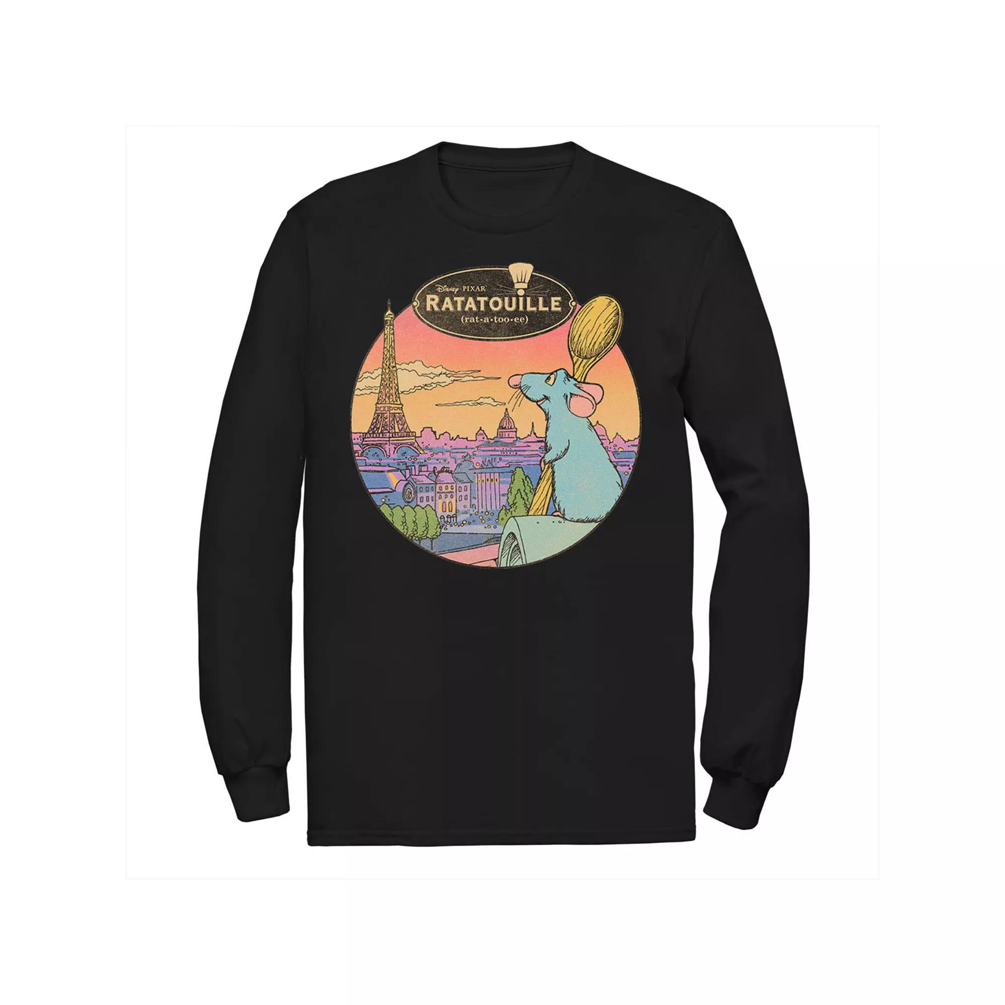 Men's SpongeBob SquarePants Santa Claus Sponge Christmas Long Sleeve Tee,  Product Image