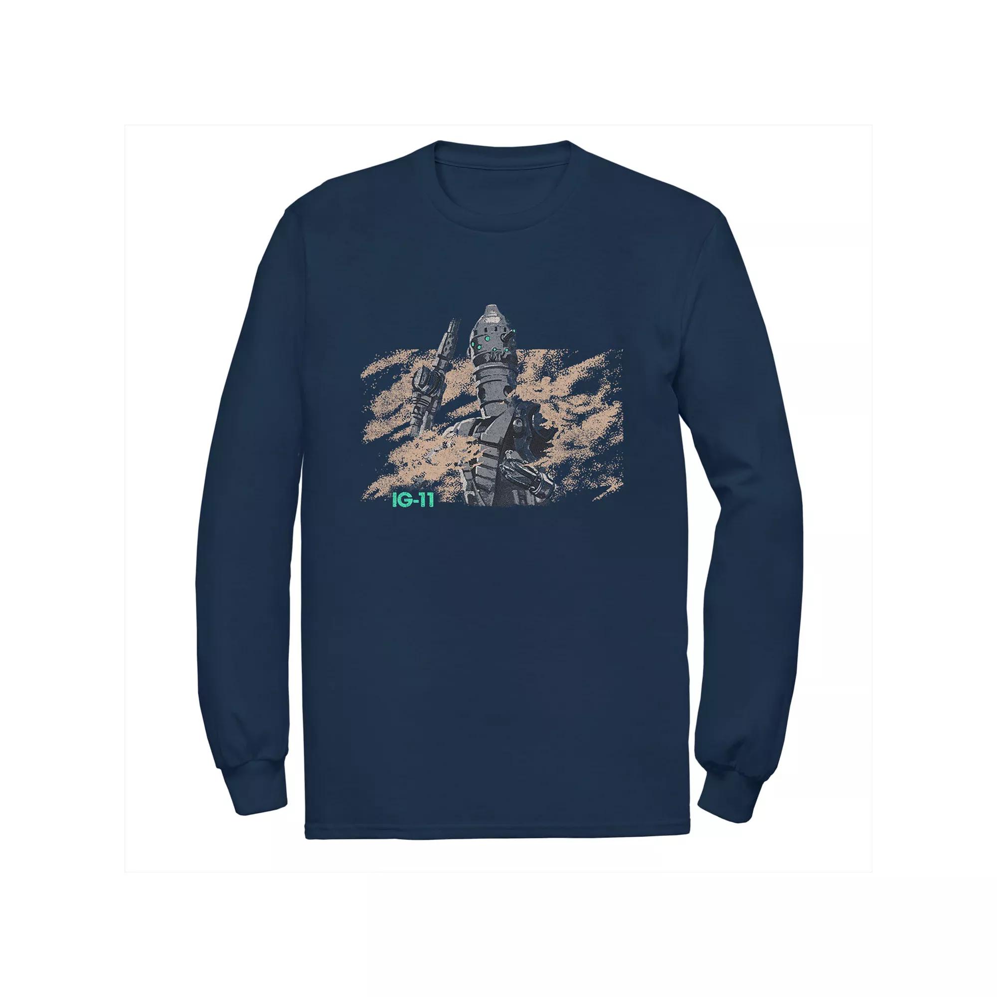 Big & Tall Marvel Groot Guardians of Galaxy St. Paddys Long Sleeve Tee, Men's,  Product Image