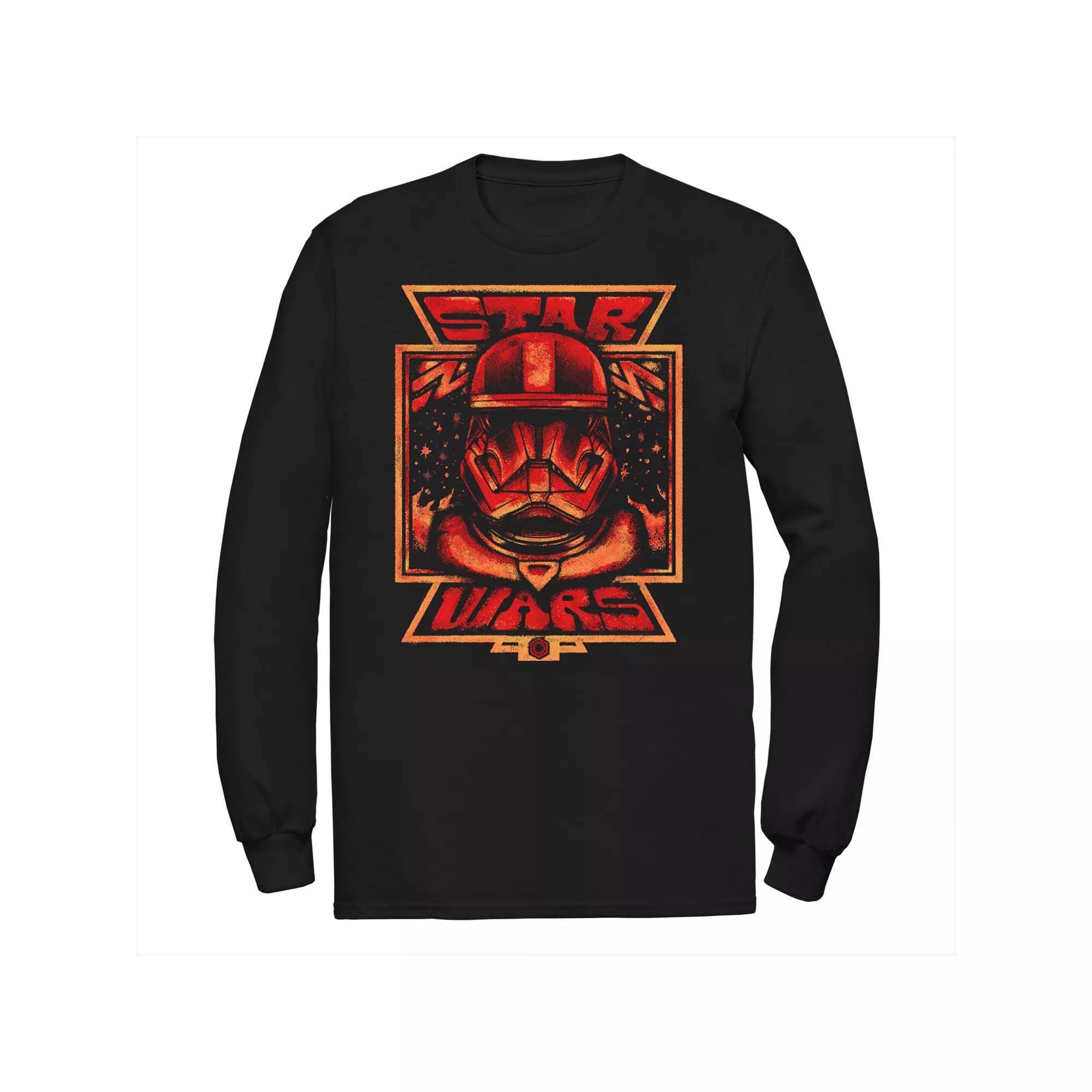 Men's Star Wars The Rise of Skywalker Artistic Sith Trooper Long Sleeve Graphic Tee,  Product Image