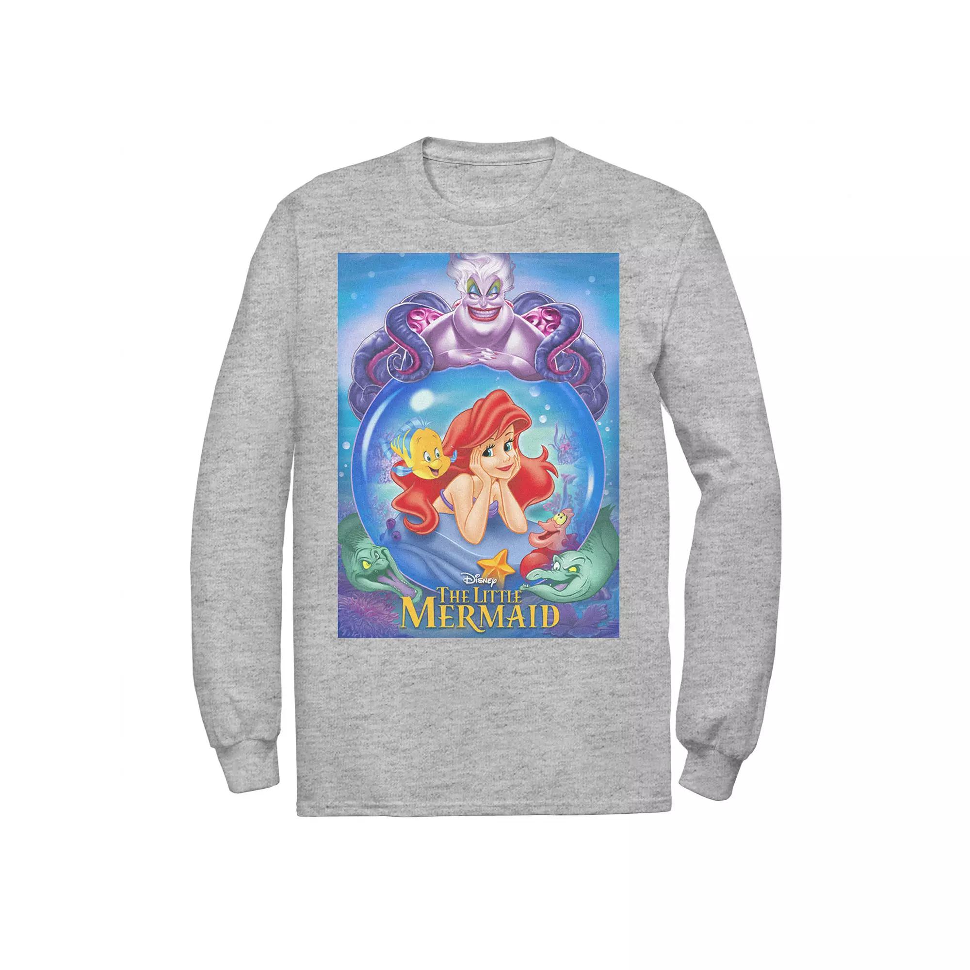 Disney's The Little Mermaid Ariel And Ursula Men's Poster Tee,  Product Image