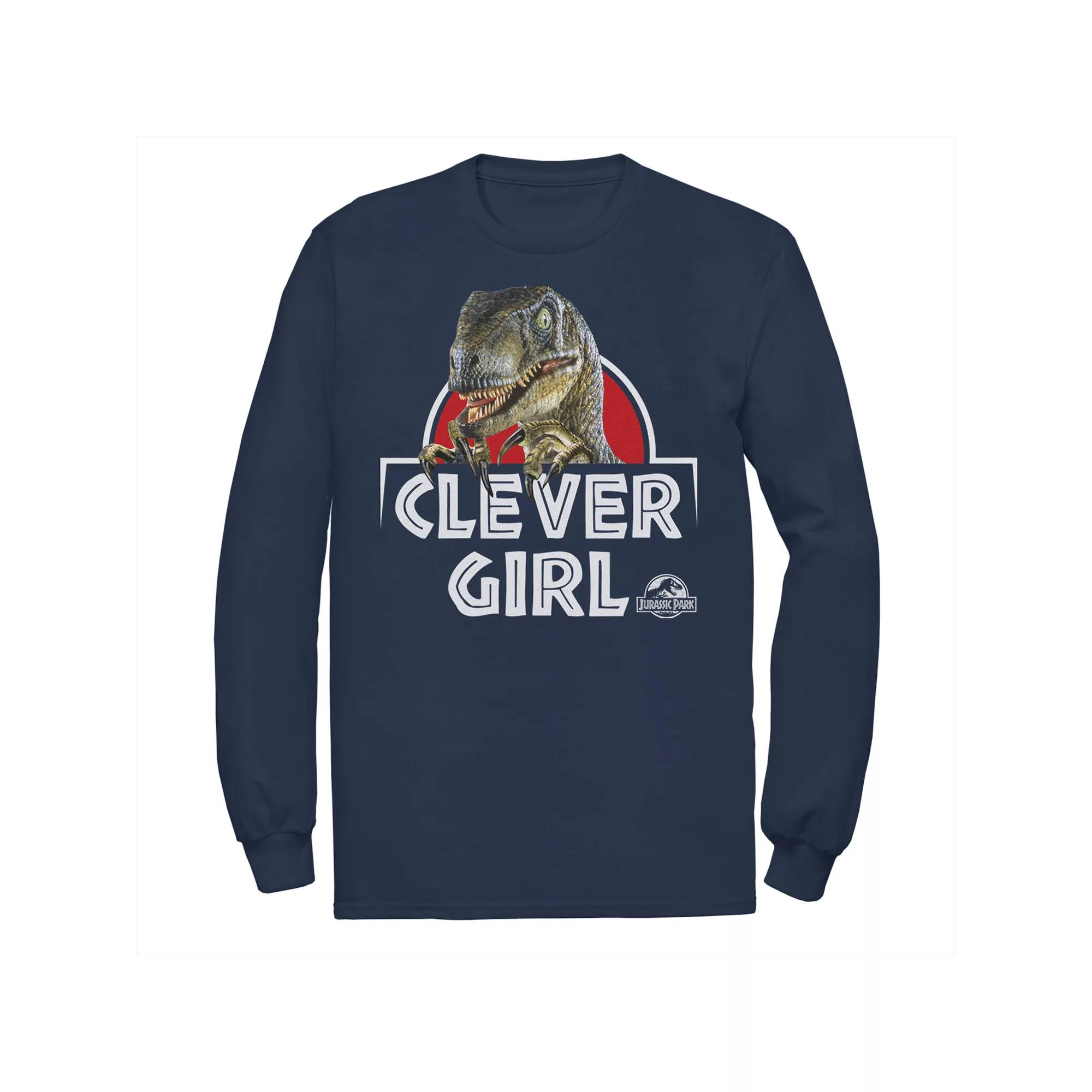 Men's Jurassic Park Velociraptor Clever Girl Tee,  Product Image