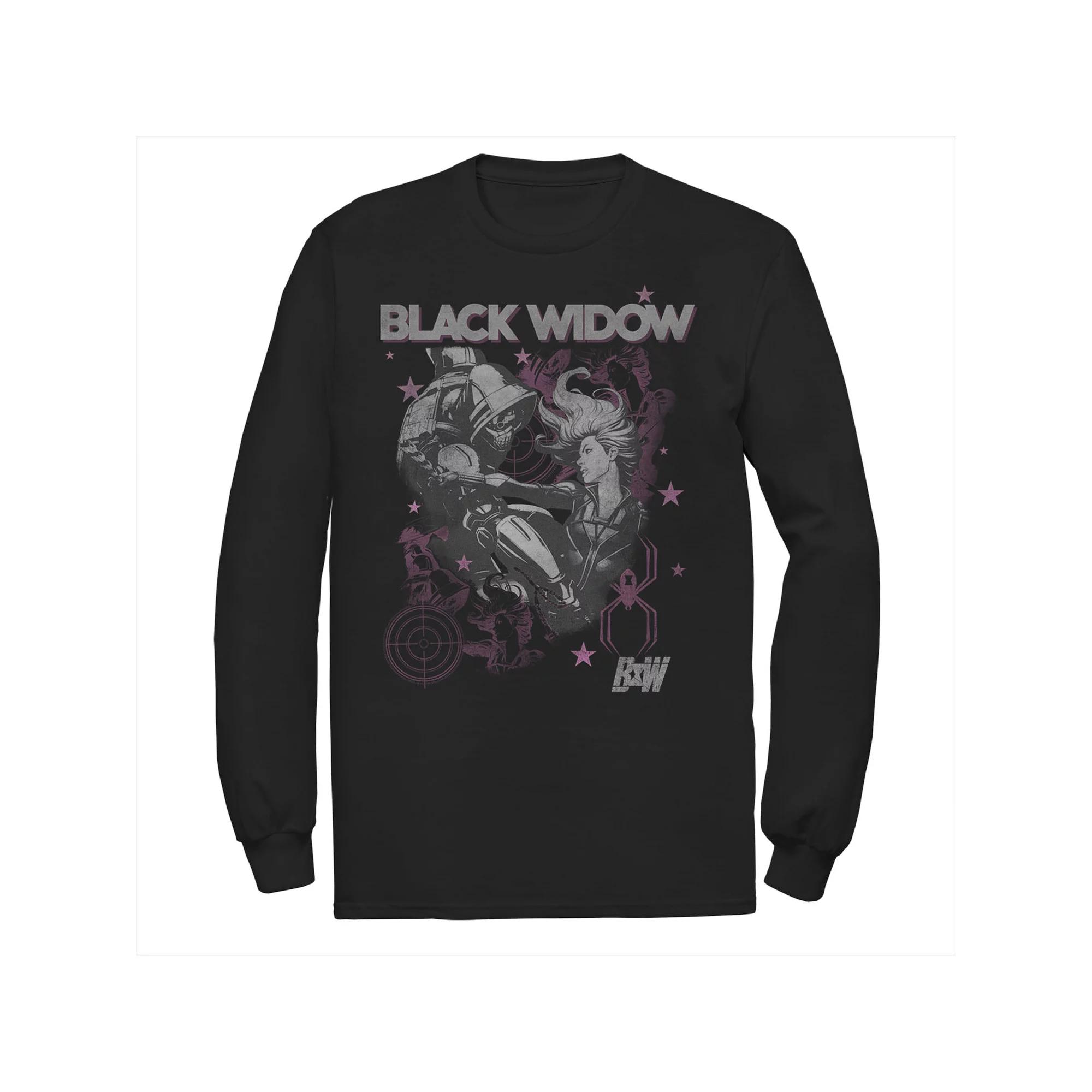 Men's Marvel Black Widow Poster Tee,  Product Image