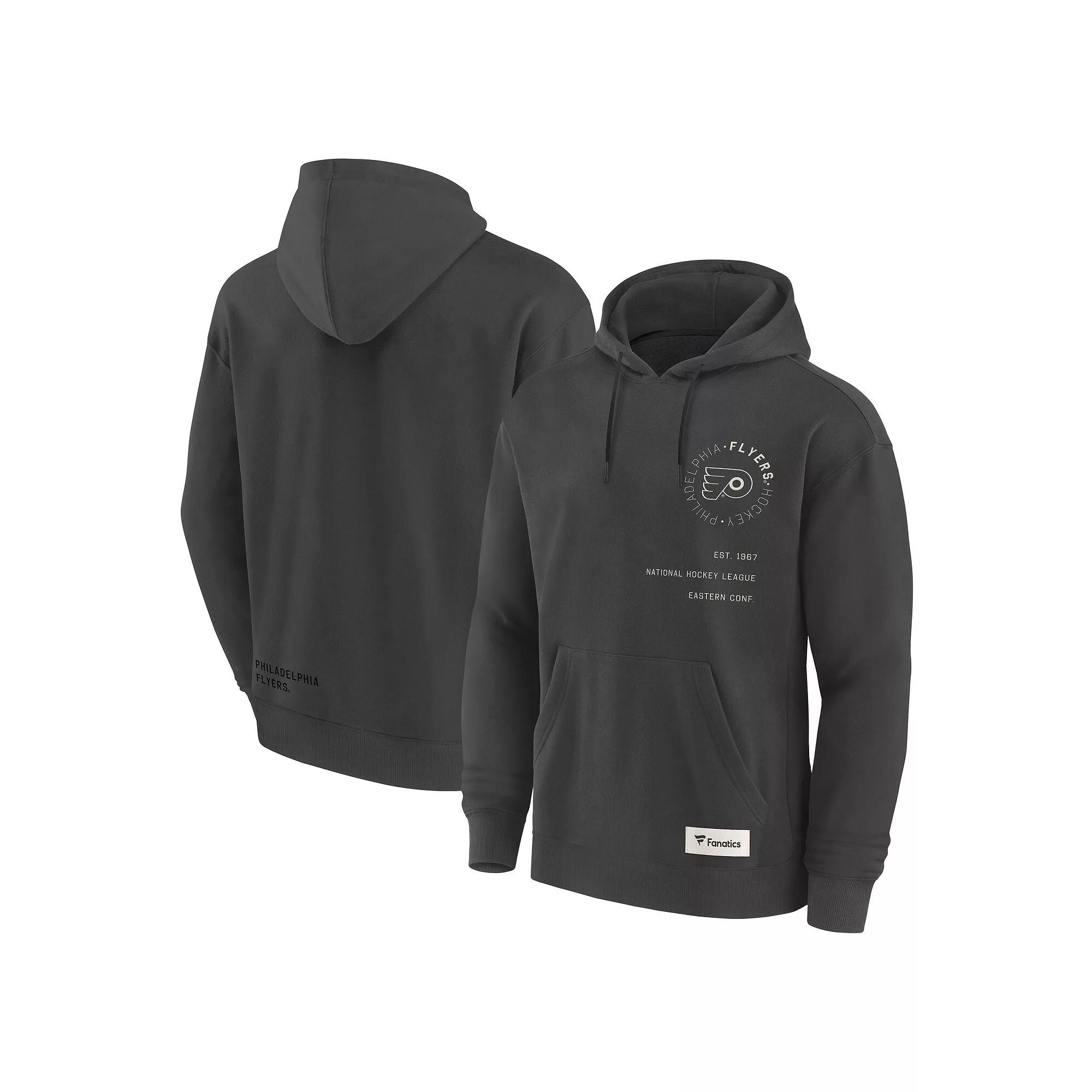 Men's Fanatics Navy Vancouver Canucks Future Ground Info Pullover Hoodie,  Product Image