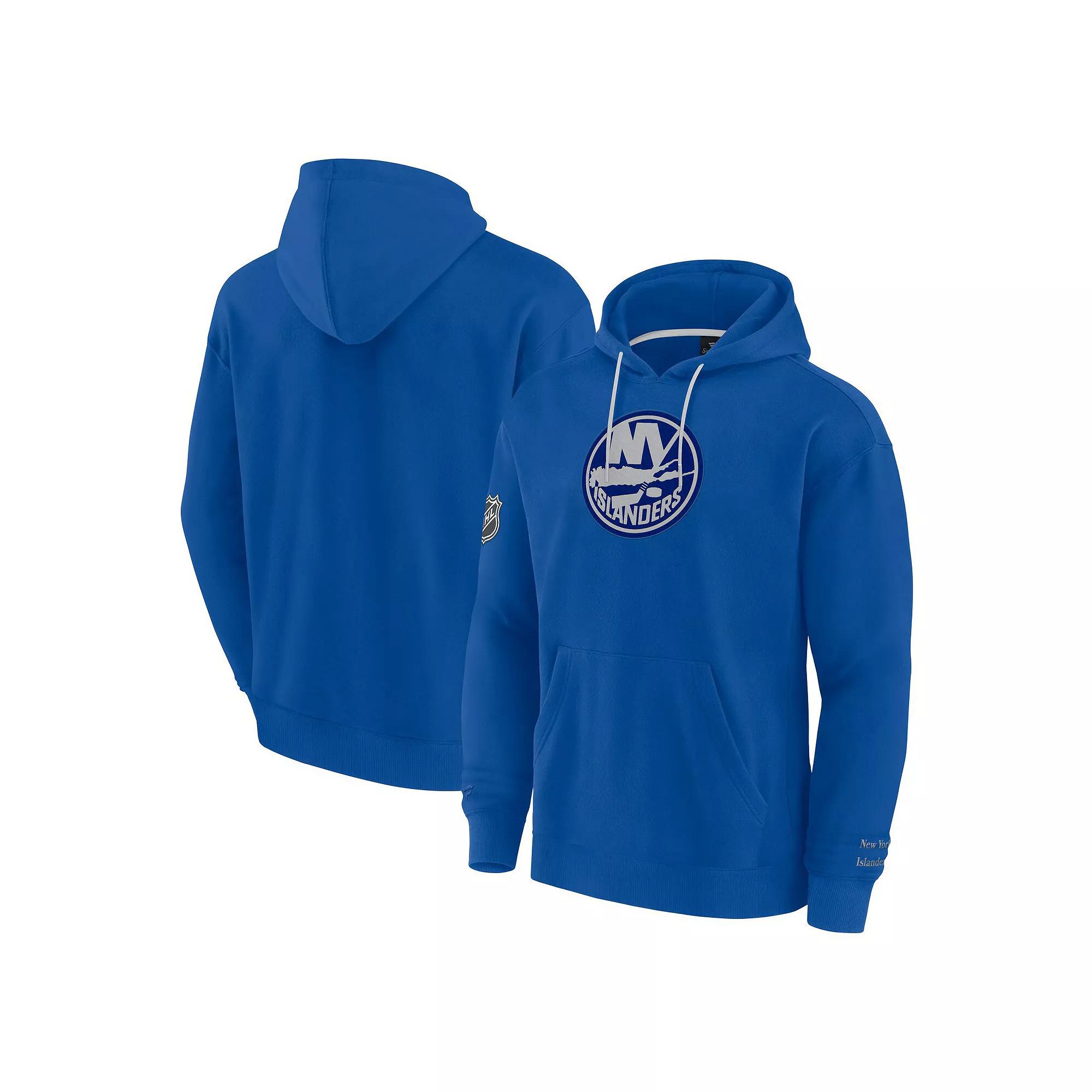 Men's Fanatics Navy Vancouver Canucks Future Ground Info Pullover Hoodie,  Product Image