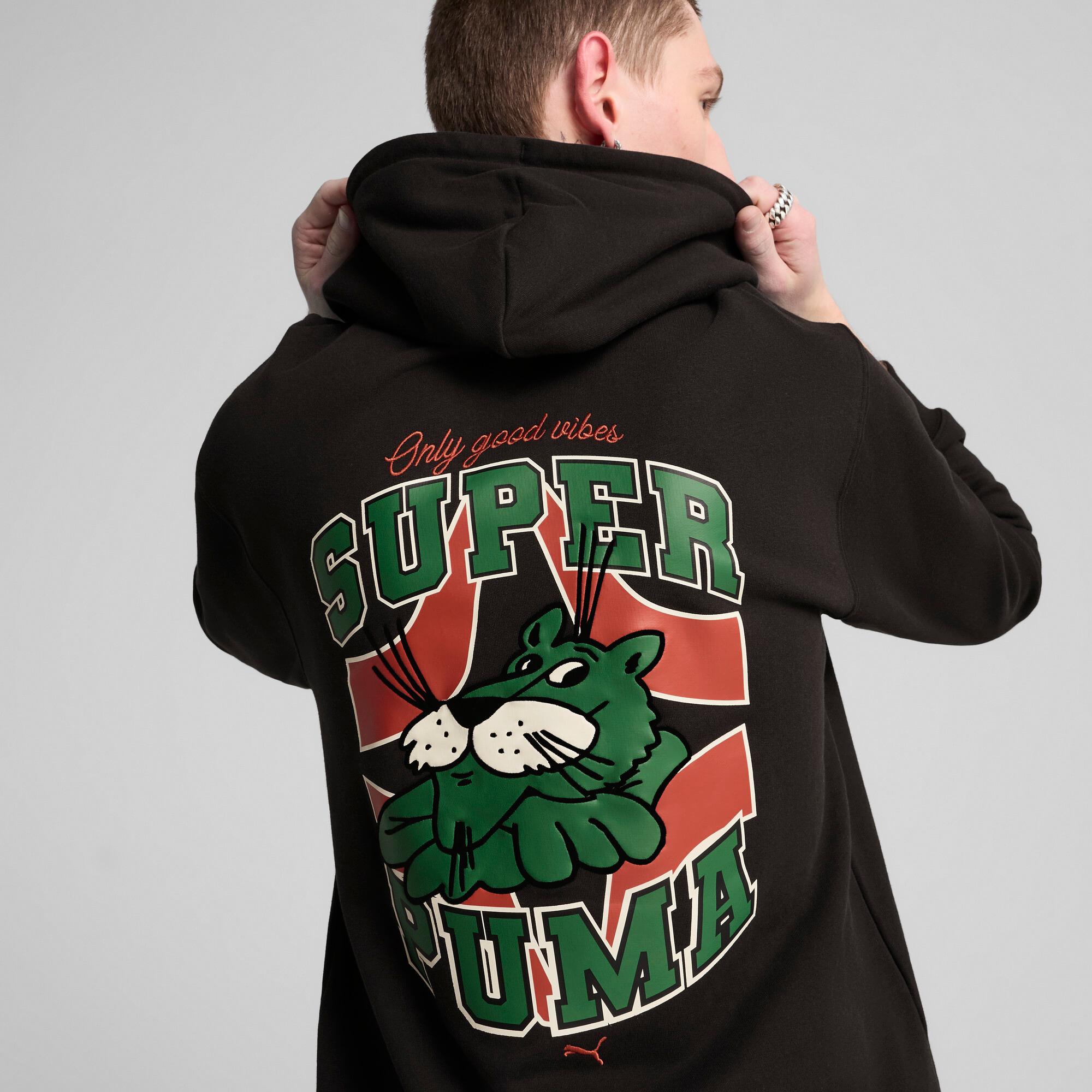 GRAPHICS Super PUMA Men's Hoodie Product Image