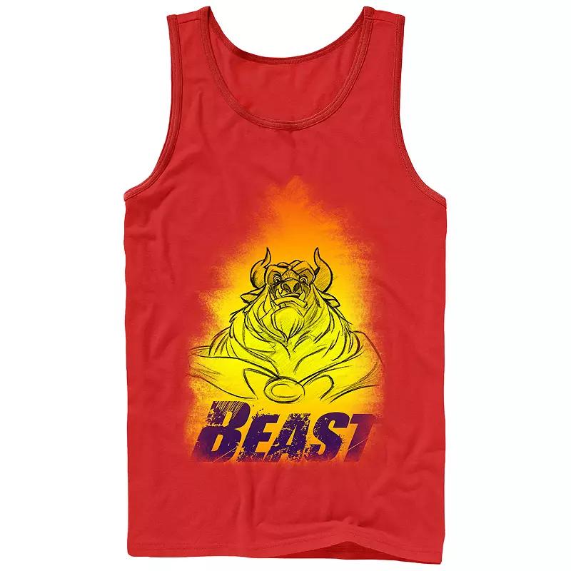 Disney's Beauty and the Beast Men's Glowing Beast Tank Top,  Product Image
