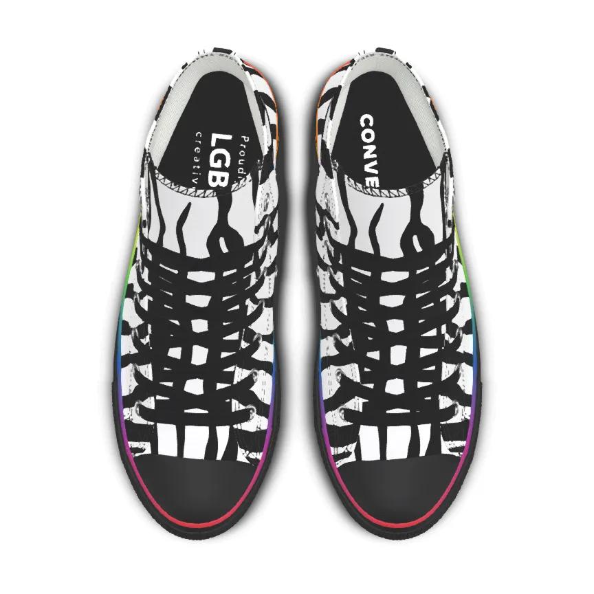 Custom Chuck Taylor All Star Lift Platform Pride By You Product Image