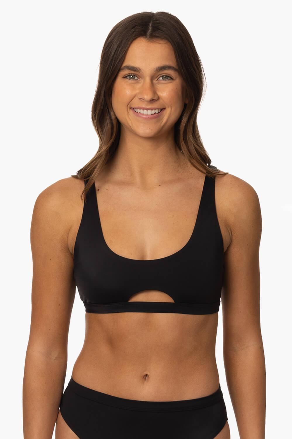 Amelia Bikini Top - Black Female Product Image