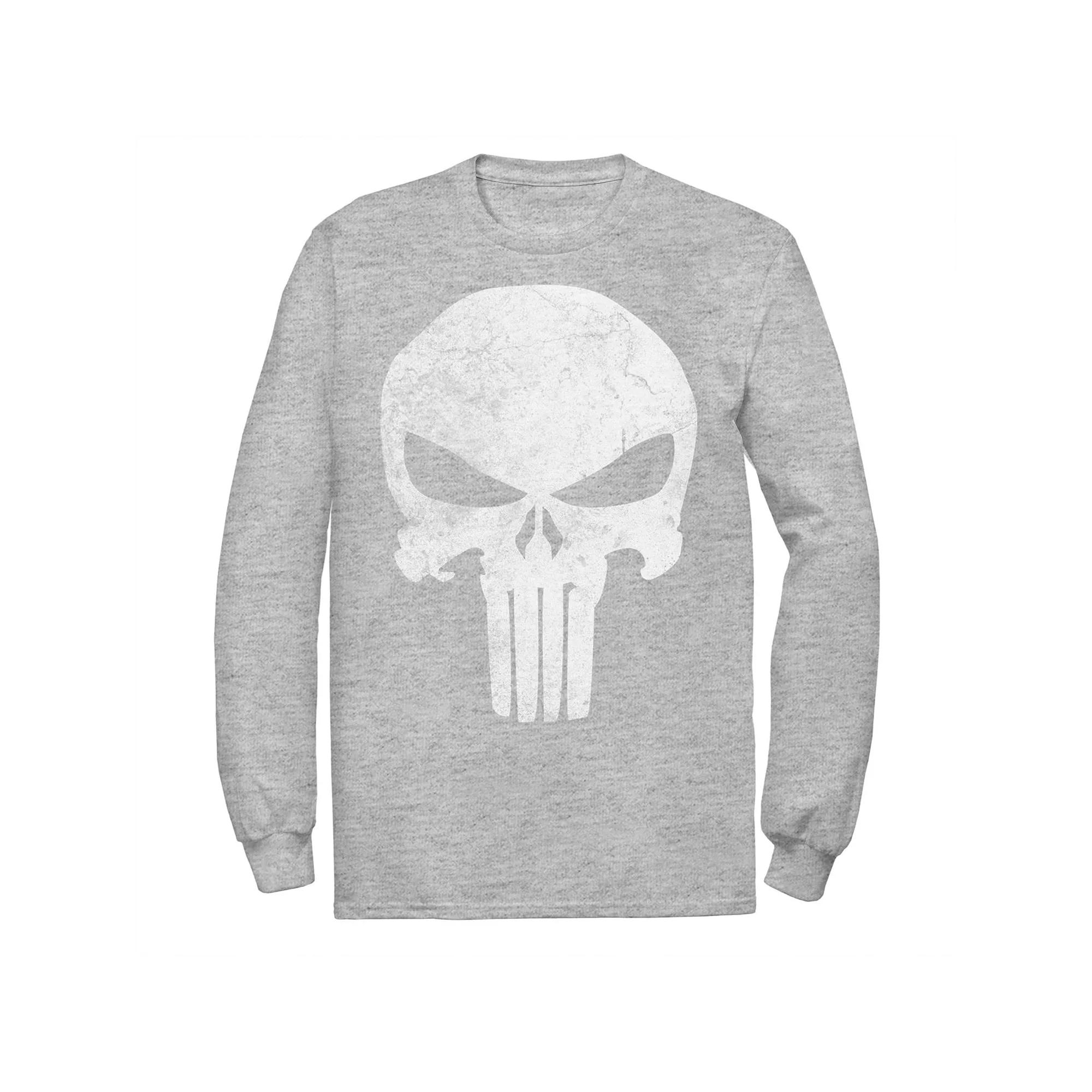 Big & Tall Marvel The Punisher Distressed Skull Logo Tee, Men's,  Product Image