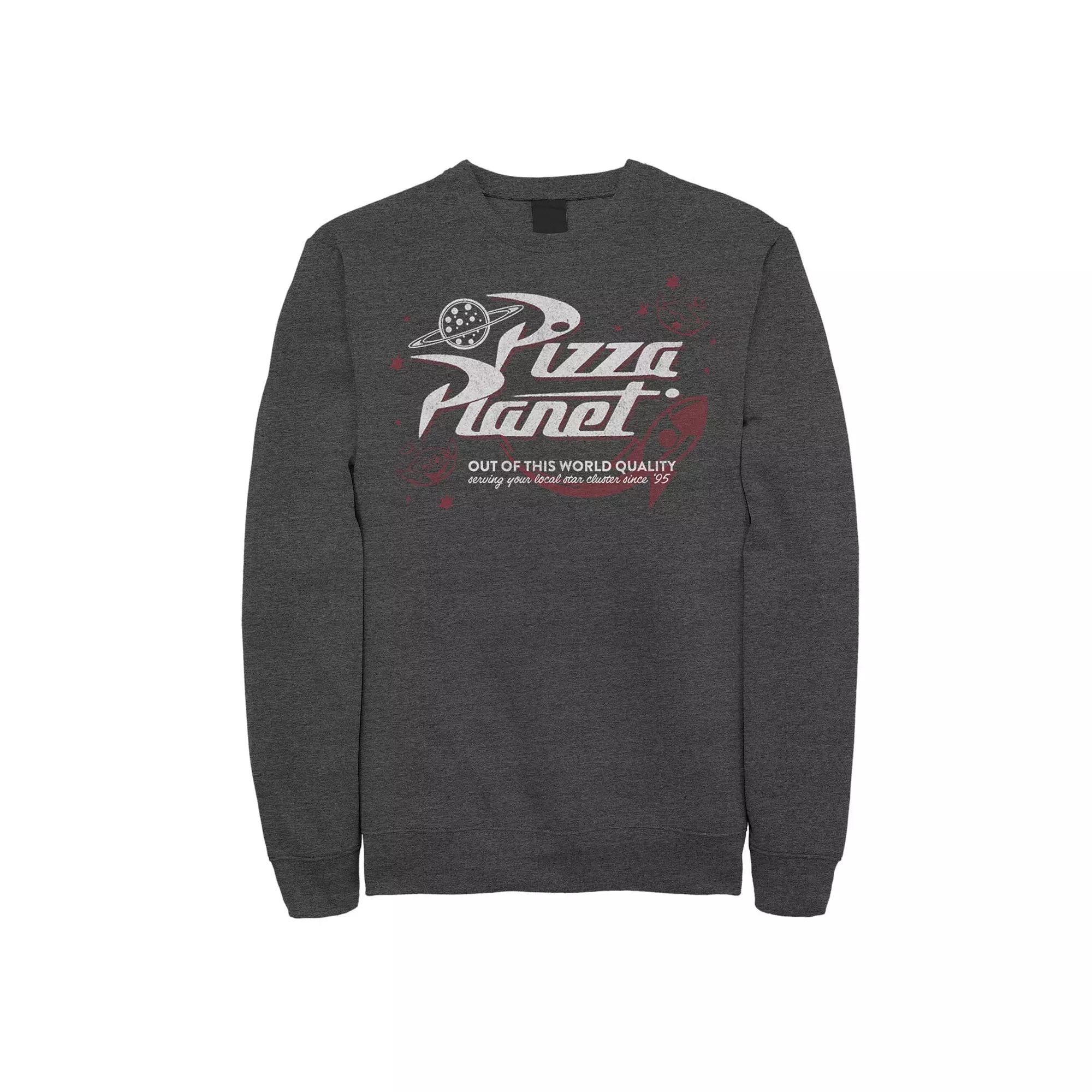 Disney / Pixar's Toy Story Men's Vintage Pizza Planet Logo Sweatshirt,  Product Image