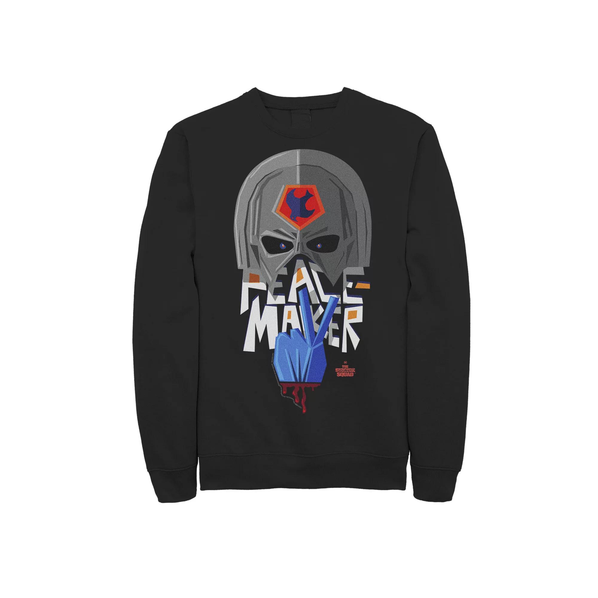 Men's The Suicide Squad Big Peace Logo Sweatshirt,  Product Image