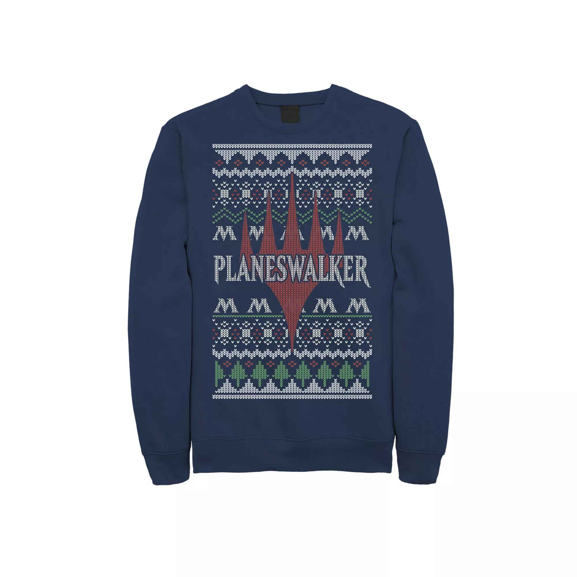 Men's Magic: The Gathering Planeswalker Ugly Sweater Style Sweatshirt,  Product Image