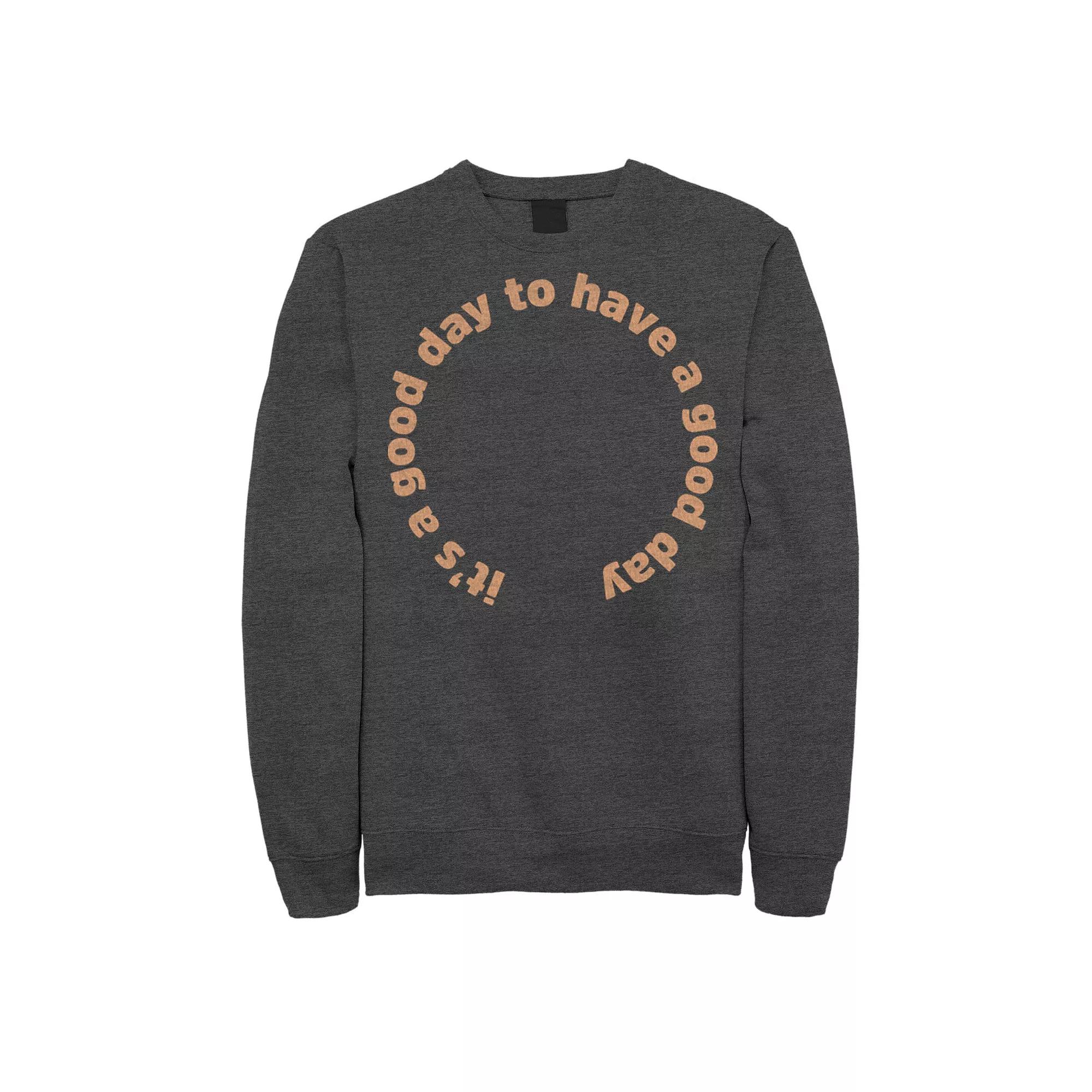 Disney's The Little Mermaid Men's Valentine's Day Kiss The Girl Sweatshirt,  Product Image