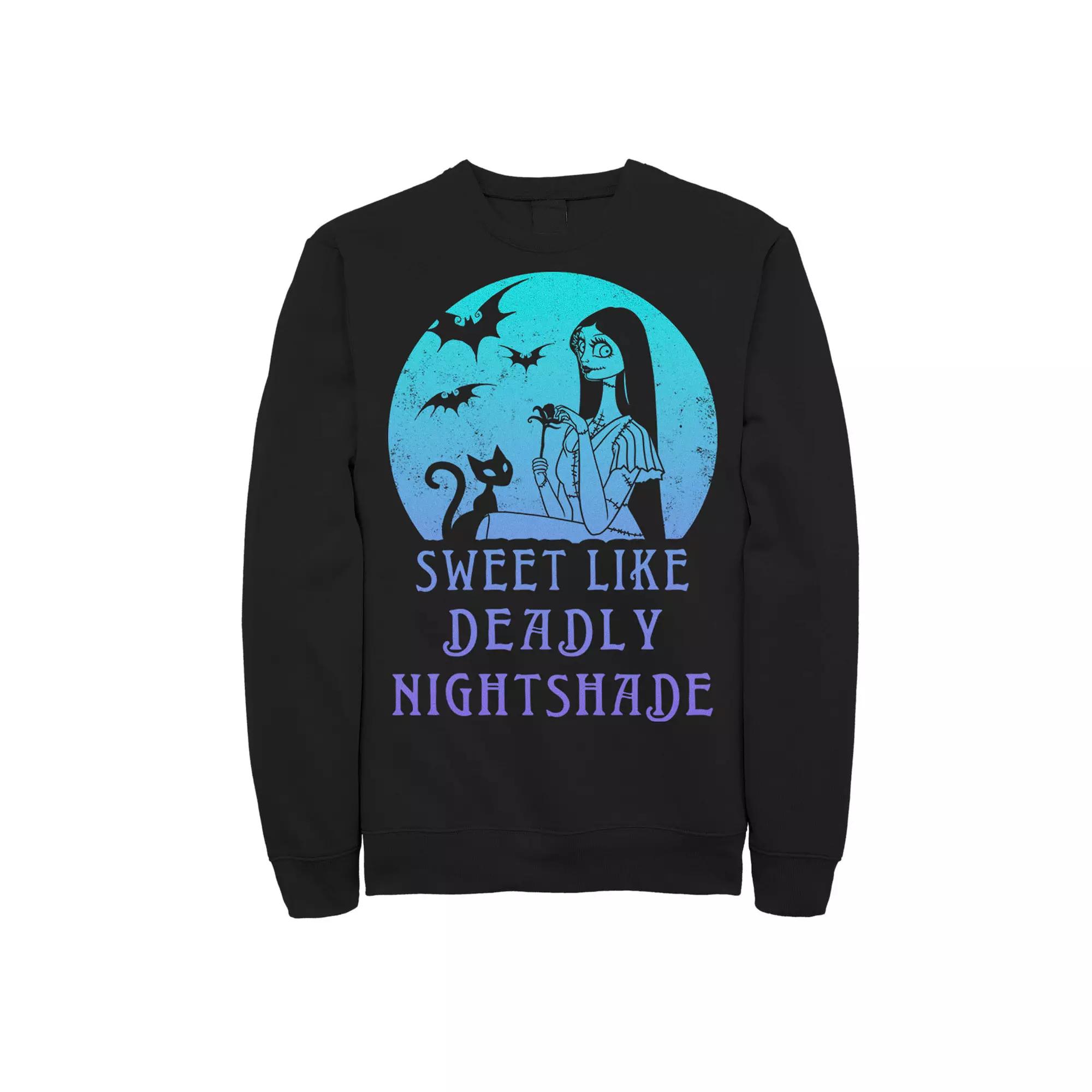 Disney's The Nightmare Before Christmas Big & Tall Sally Sweet Fleece Graphic Pullover, Men's,  Product Image