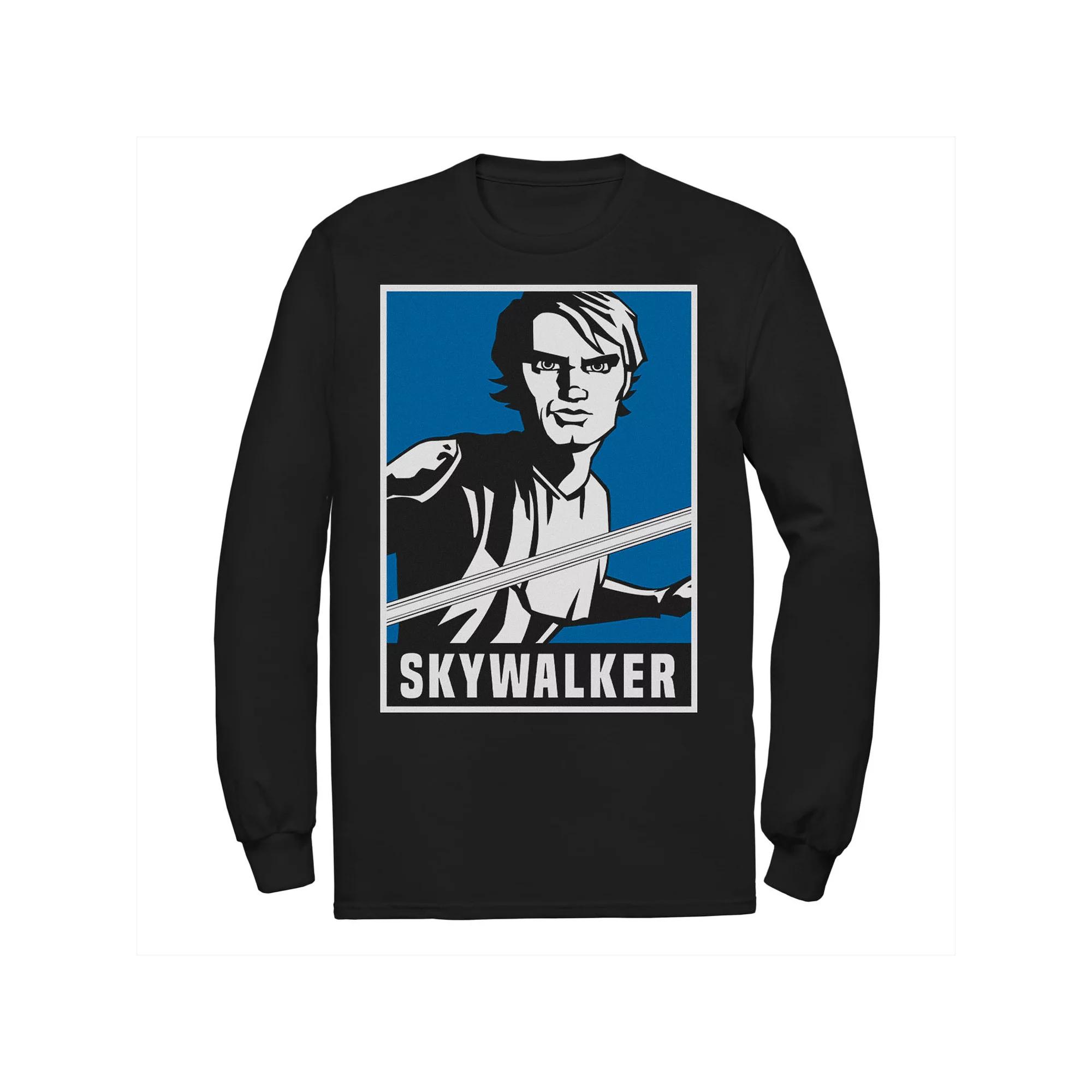Men's Star Wars: Clone Wars Luke Skywalker Poster Tee,  Product Image