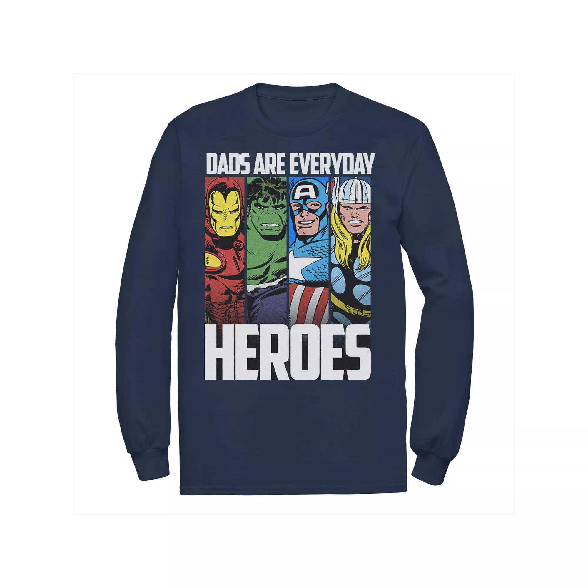 Men's Marvel Avengers Father's Day Everyday Heroes Tee,  Product Image
