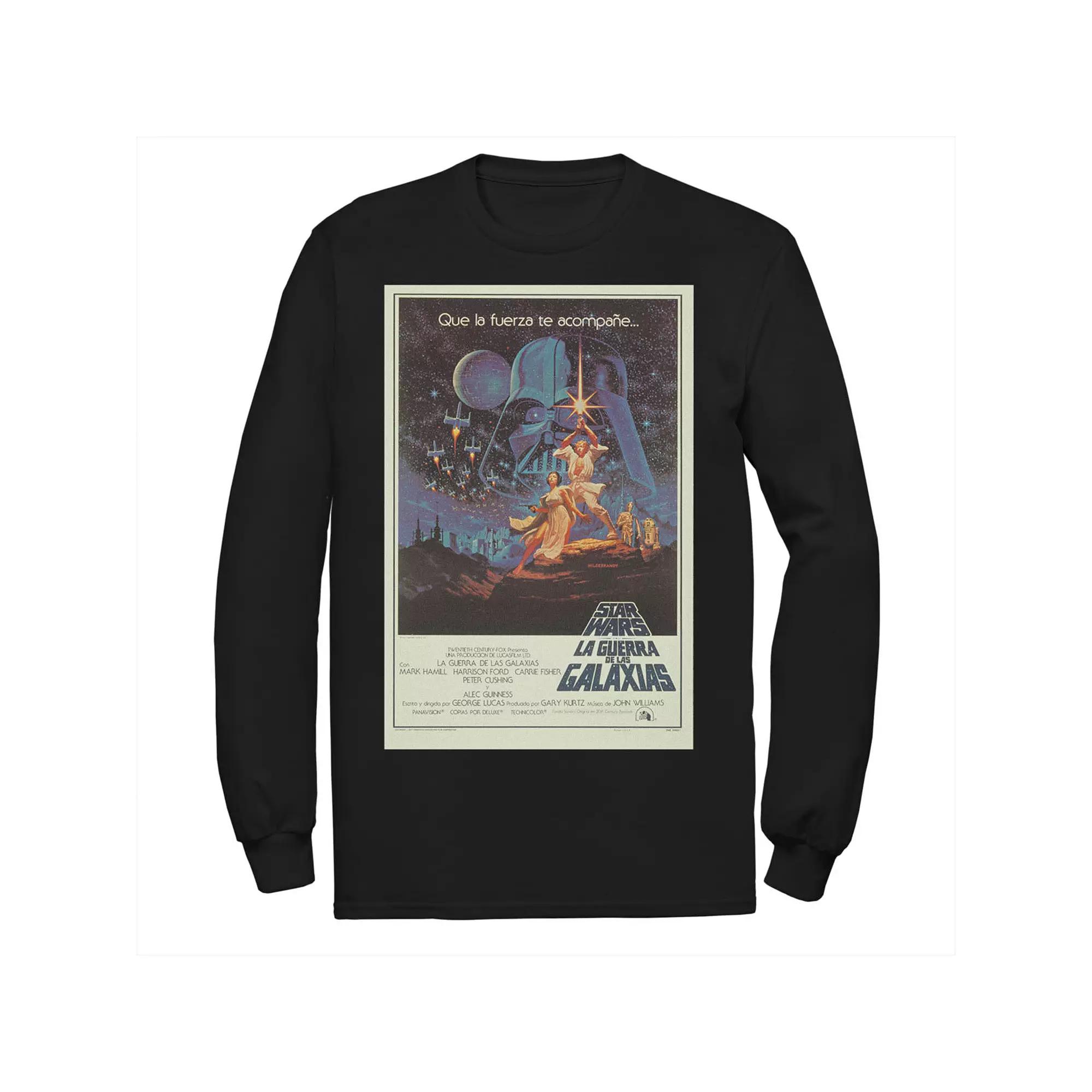 Men's Star Wars Vintage Movie Poster Portrait Tee,  Product Image